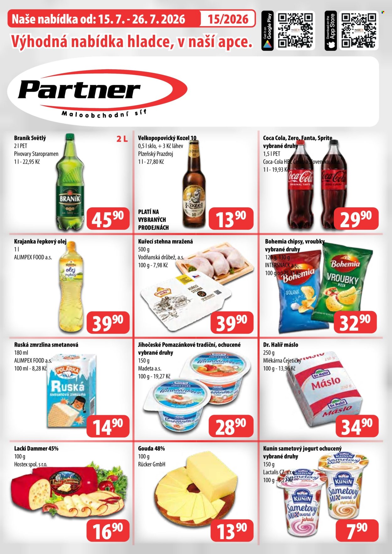 Leták Partner - 15.7.2026 - 26.7.2026. Strana 1