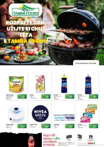 Leták Tamda Foods - 15.7.2026 - 21.7.2026.