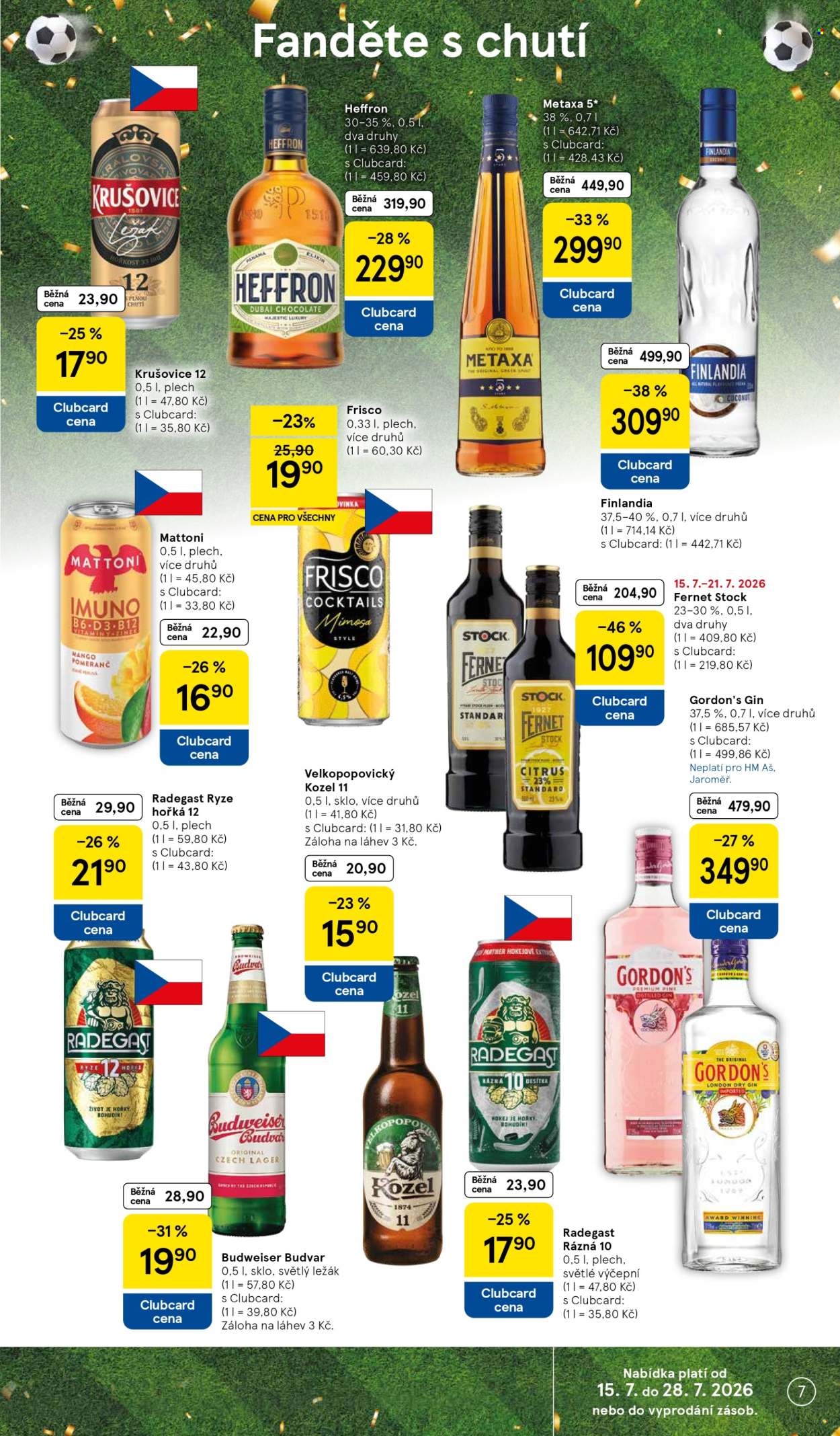 Leták TESCO - 15.7.2026 - 21.7.2026. Strana 7
