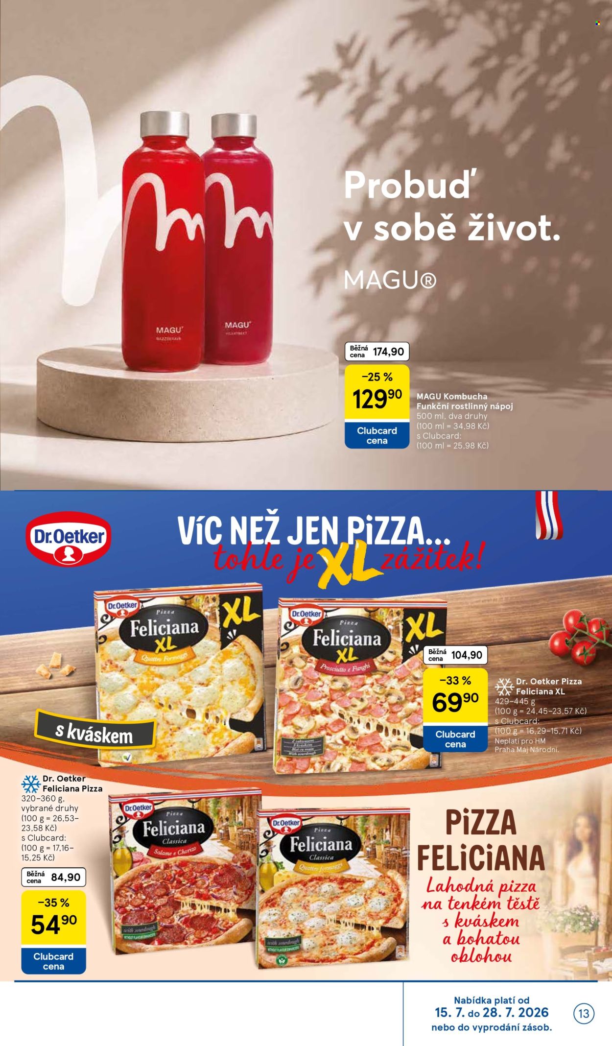 Leták TESCO - 15.7.2026 - 21.7.2026. Strana 13