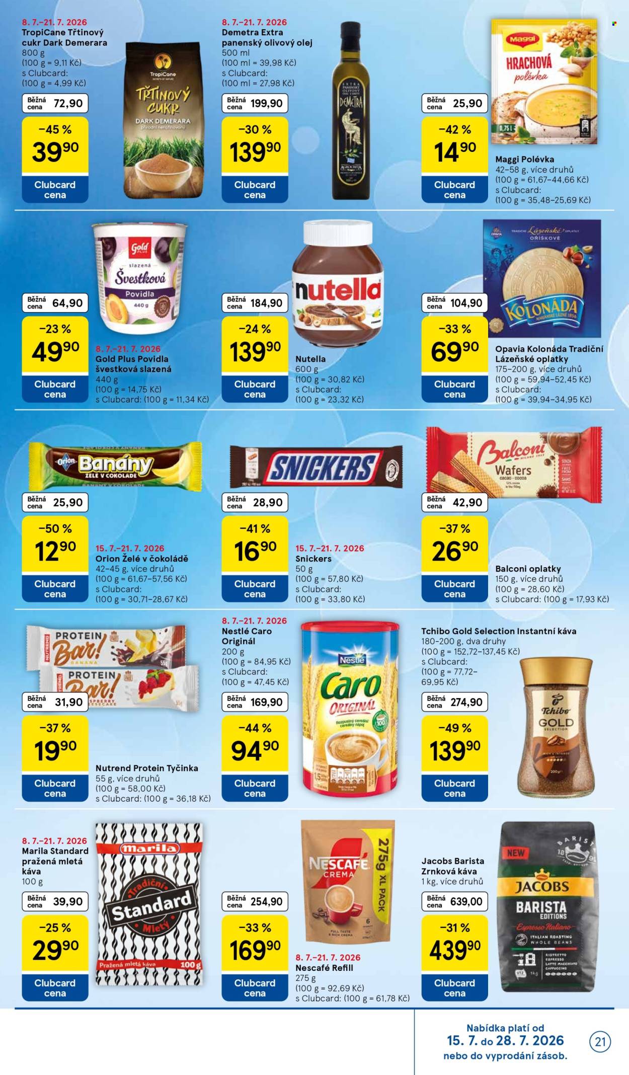 Leták TESCO - 15.7.2026 - 21.7.2026. Strana 21