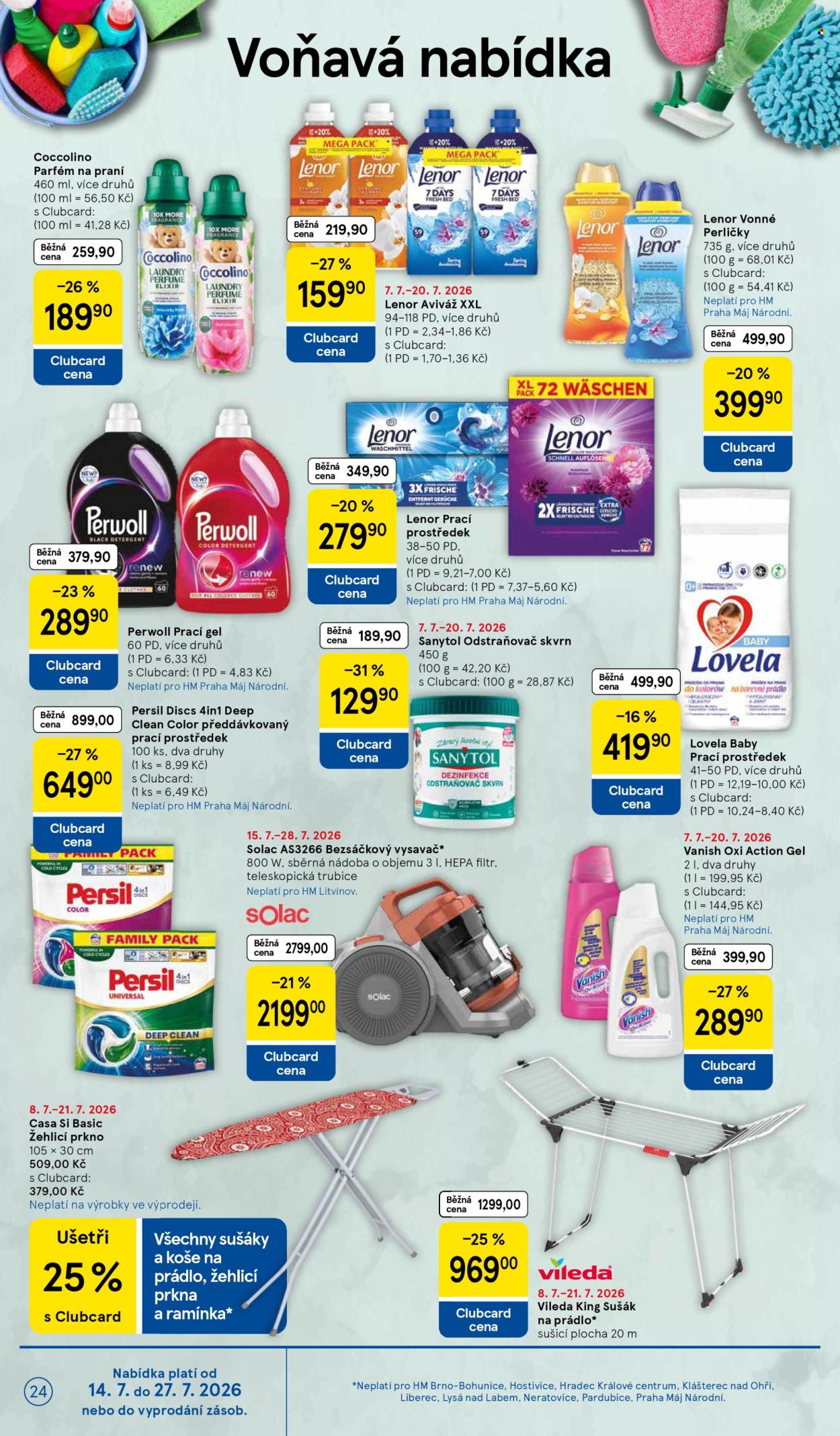 Leták TESCO - 15.7.2026 - 21.7.2026. Strana 24