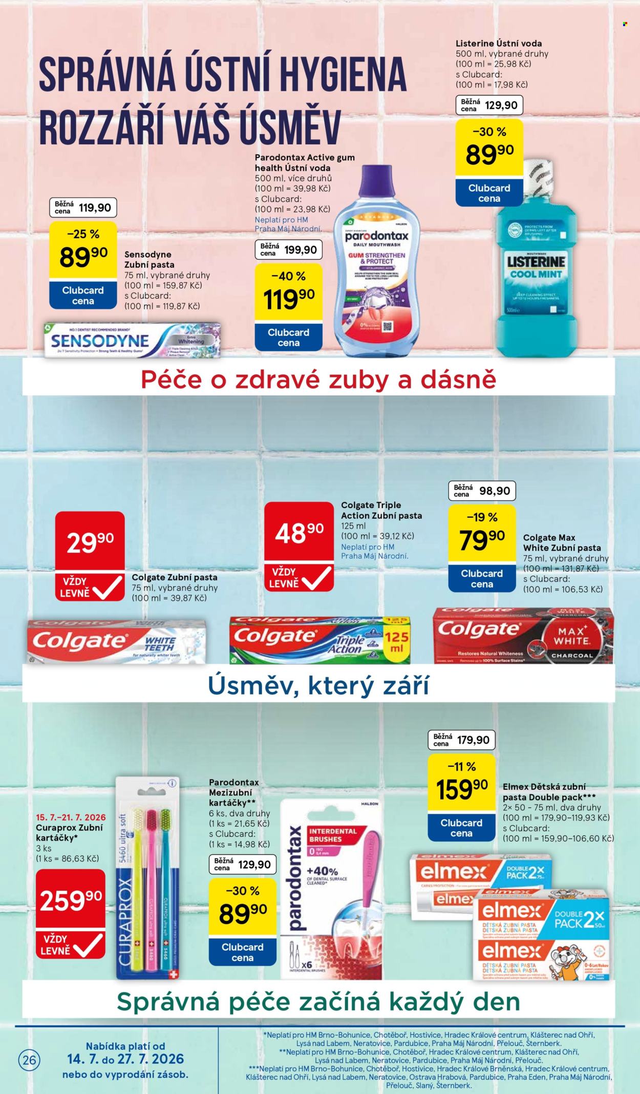 Leták TESCO - 15.7.2026 - 21.7.2026. Strana 26