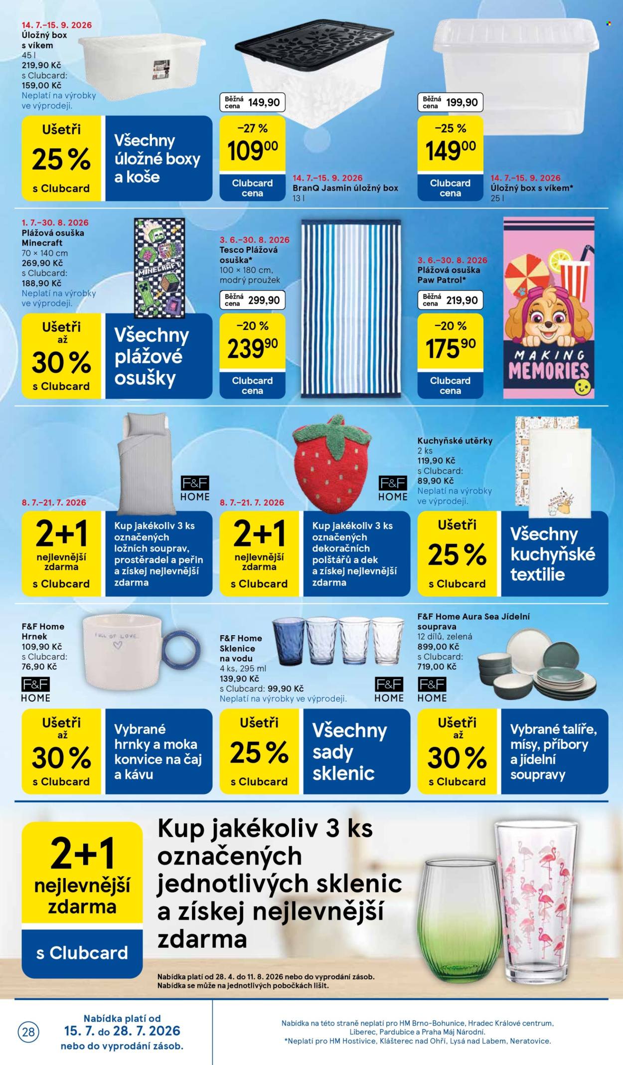 Leták TESCO - 15.7.2026 - 21.7.2026. Strana 28