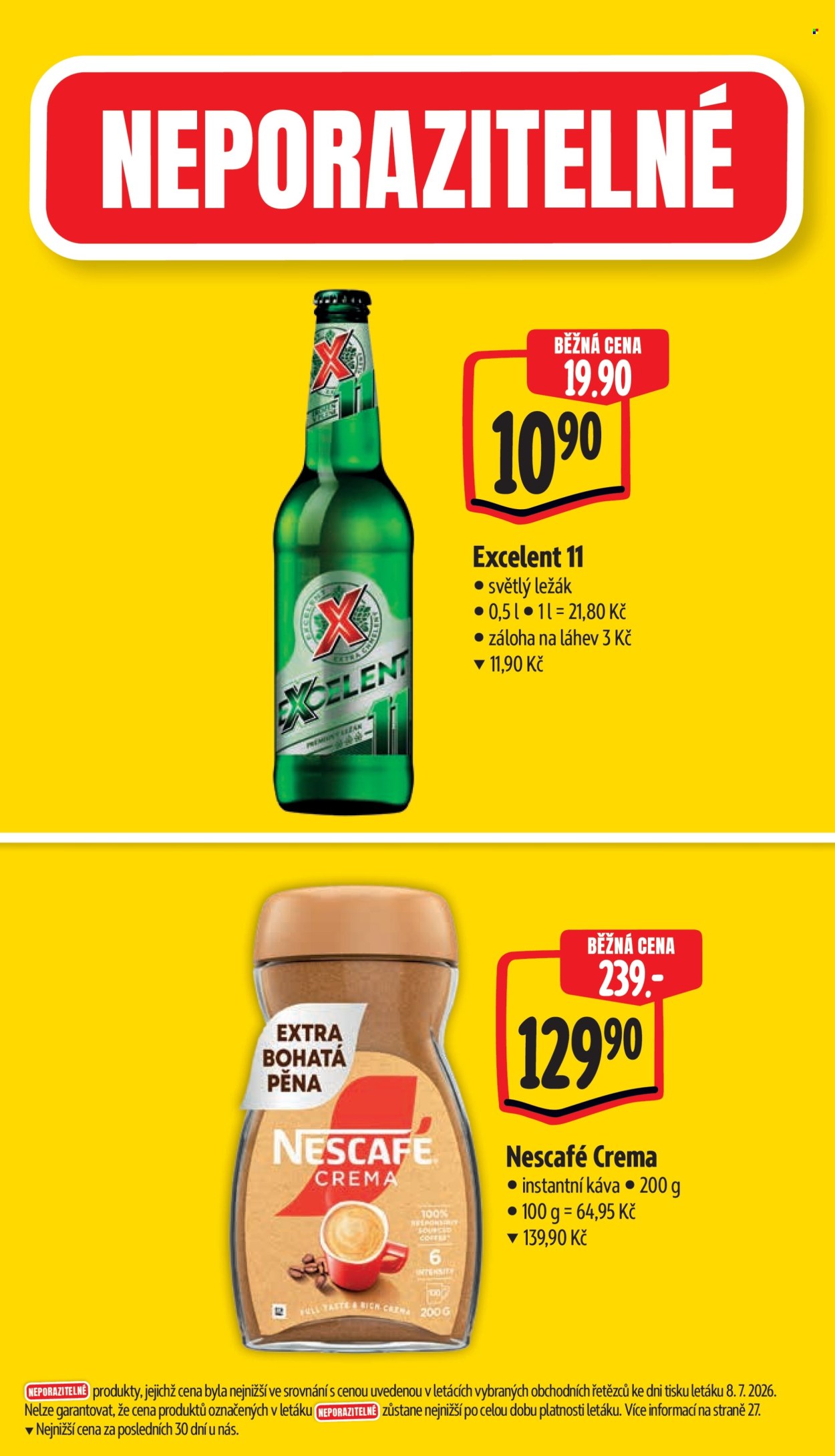 Leták Albert Hypermarket - 15.7.2026 - 21.7.2026. Strana 4
