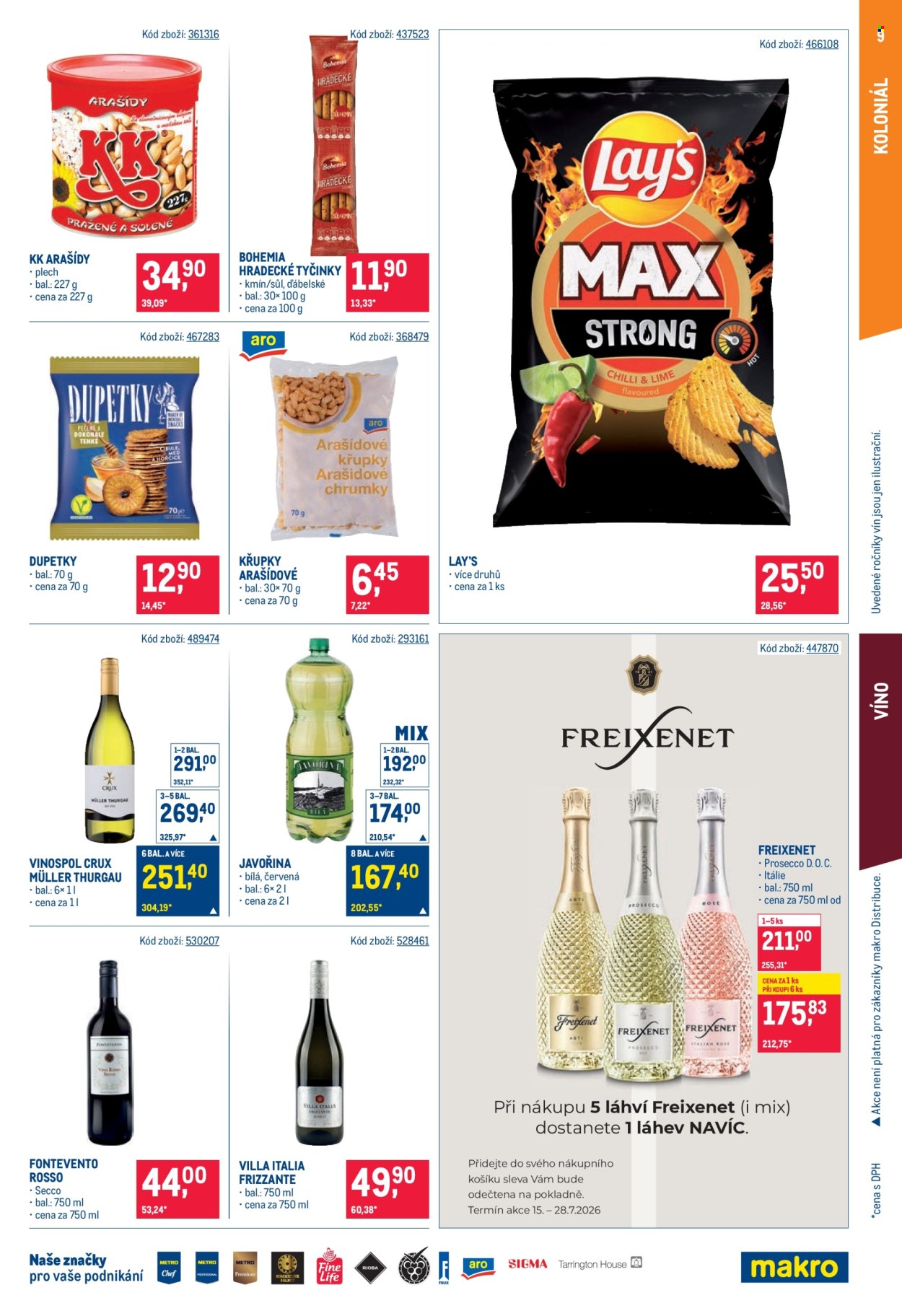 Leták MAKRO - 15.7.2026 - 28.7.2026. Strana 9