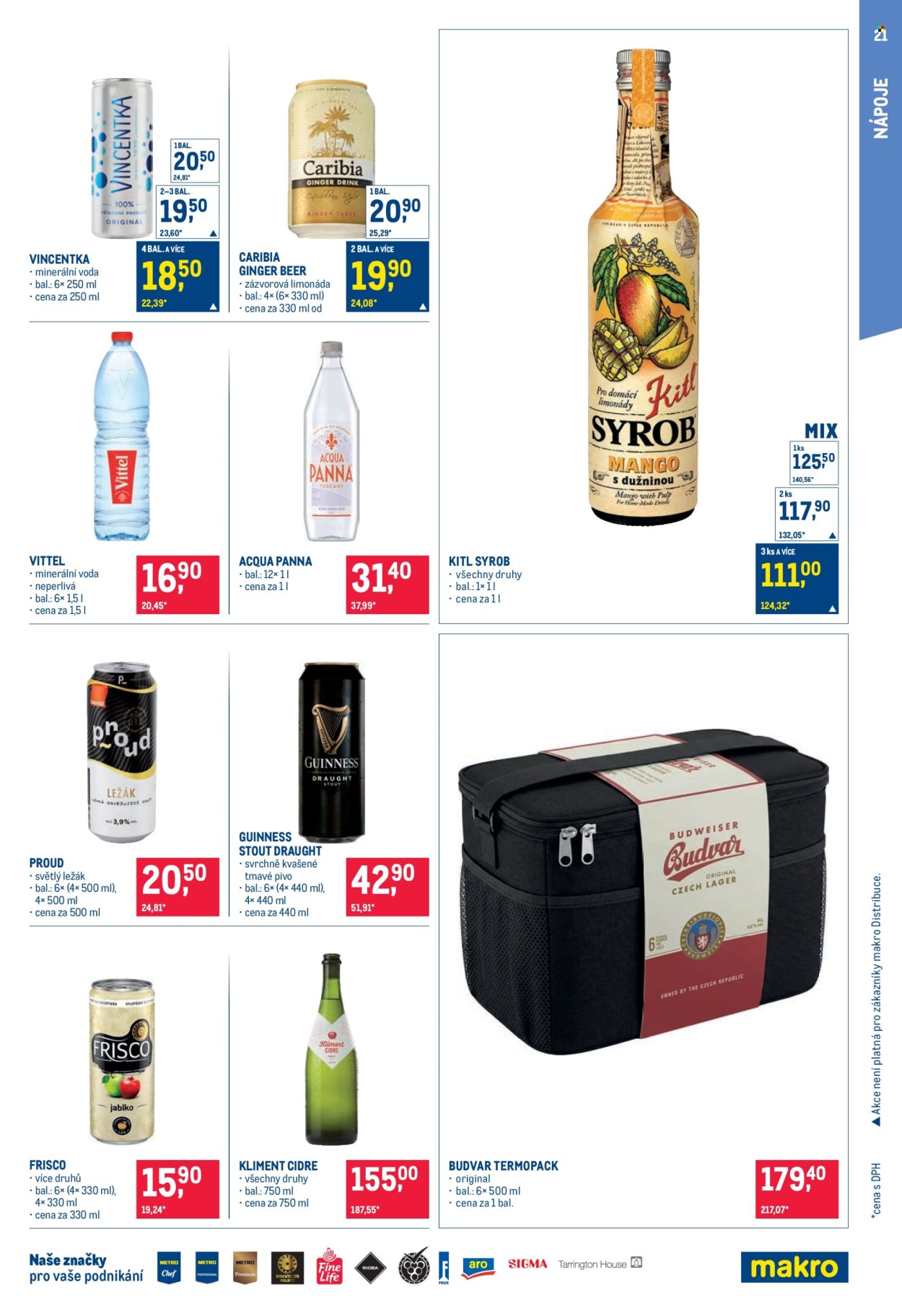 Leták MAKRO - 15.7.2026 - 28.7.2026. Strana 21