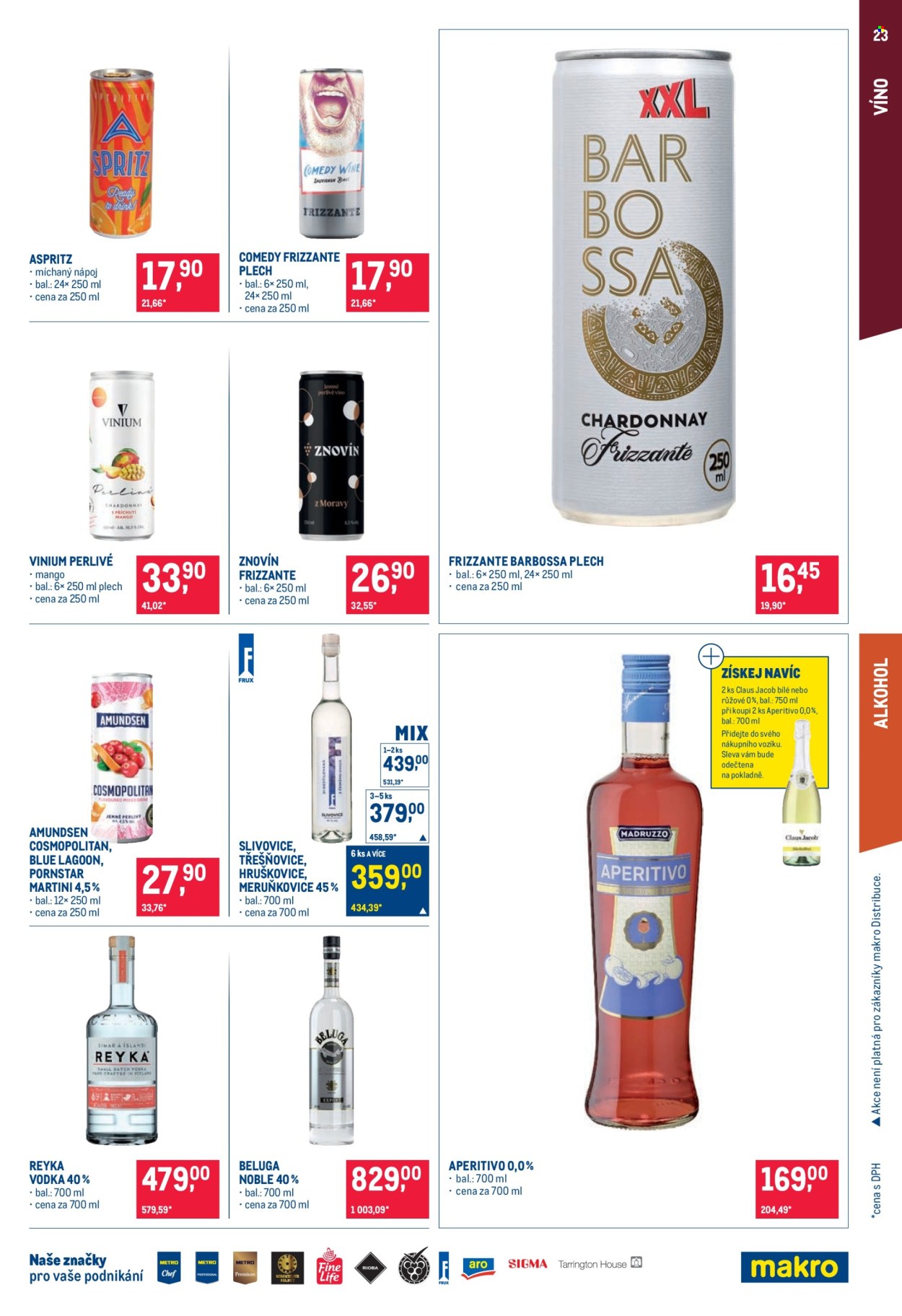 Leták MAKRO - 15.7.2026 - 28.7.2026. Strana 23