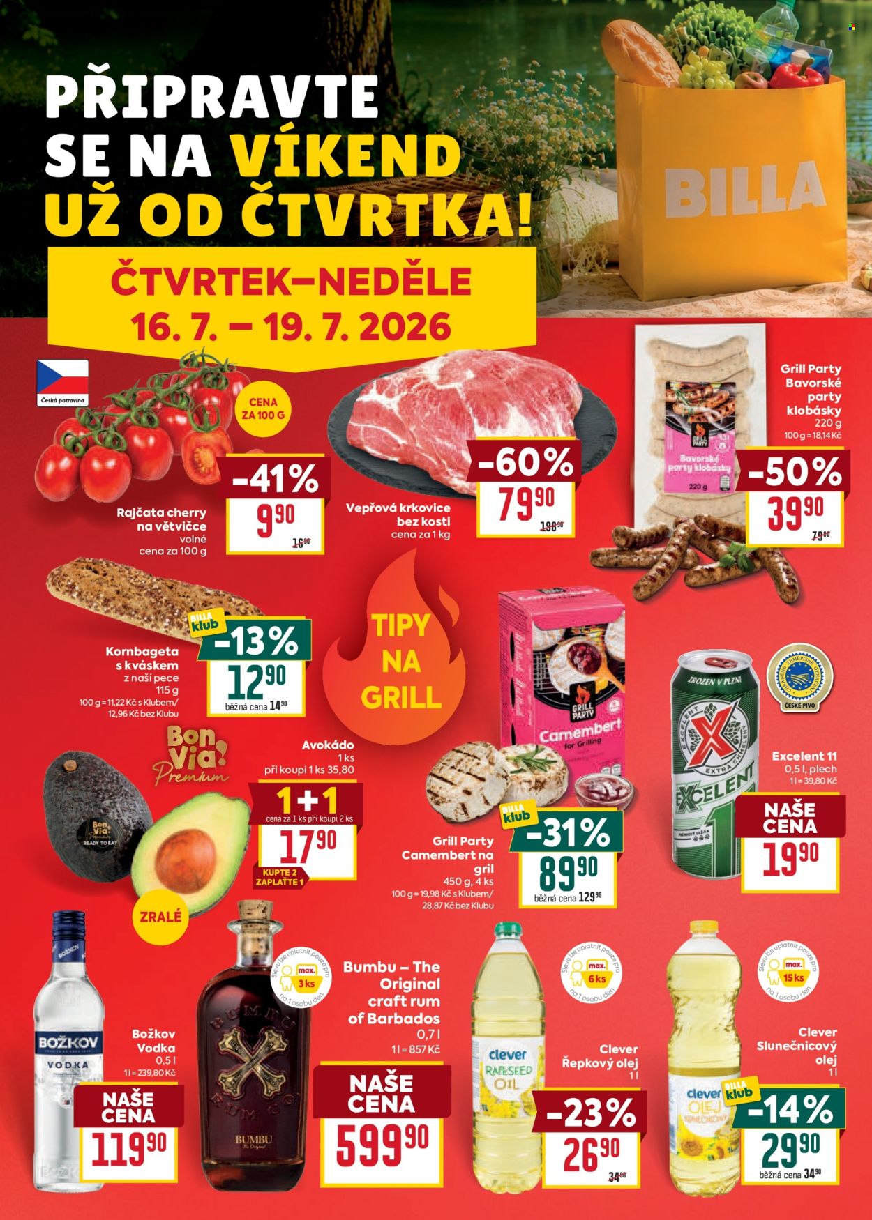 Leták BILLA - 15.7.2026 - 21.7.2026. Strana 32