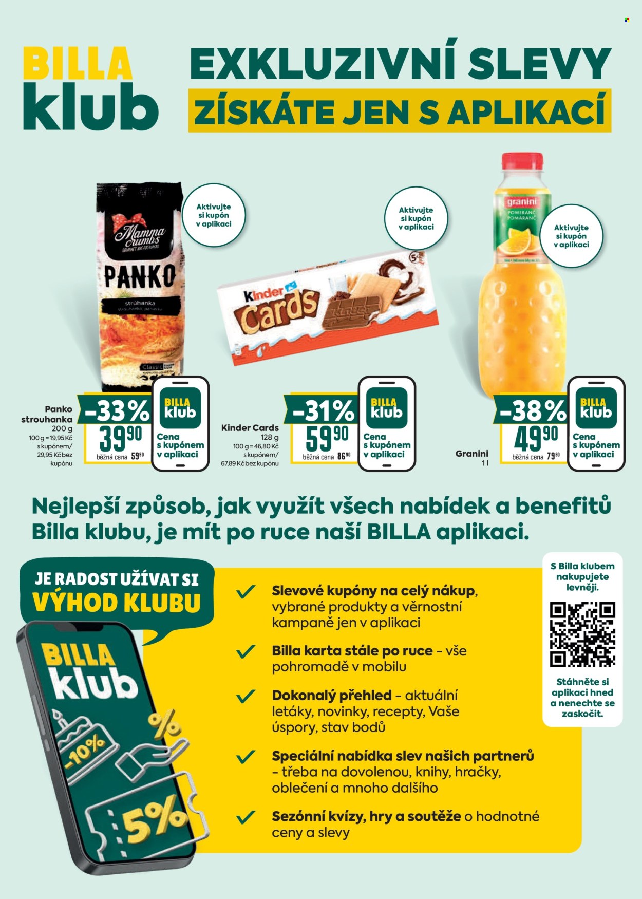 Leták BILLA - 15.7.2026 - 21.7.2026. Strana 36