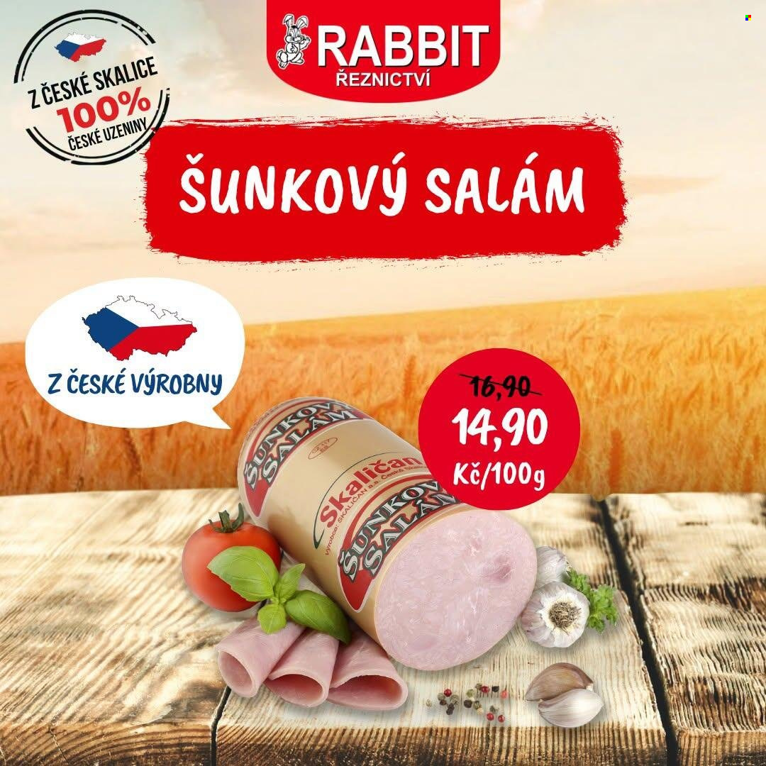 Leták RABBIT řeznictví - 14.7.2026 - 19.7.2026. Strana 4