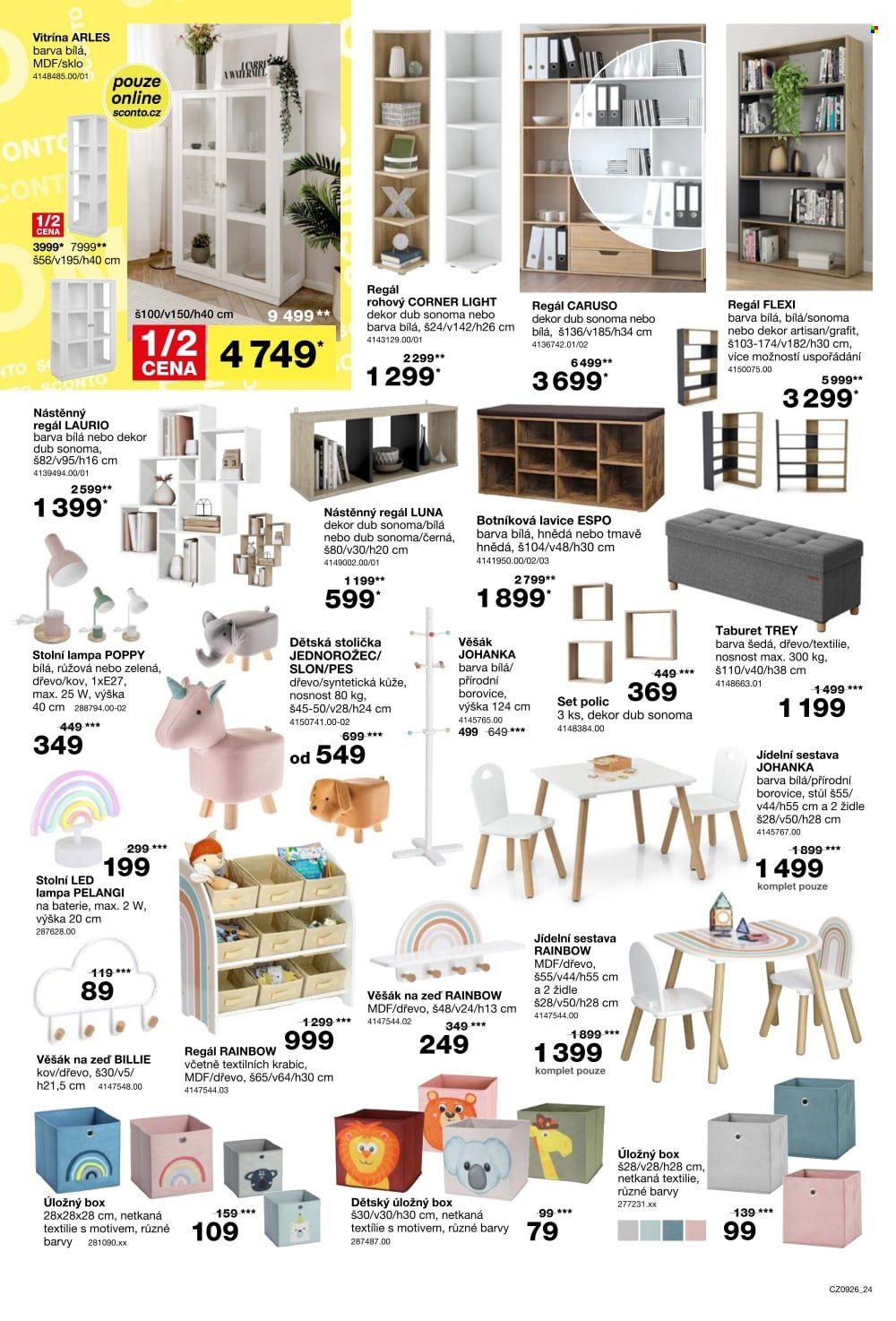 Leták SCONTO NÁBYTEK - 15.7.2026 - 4.8.2026. Strana 24