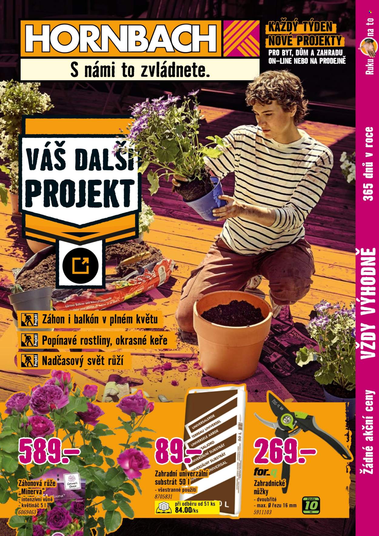 Leták HORNBACH - 15.7.2026 - 29.7.2026. Strana 1