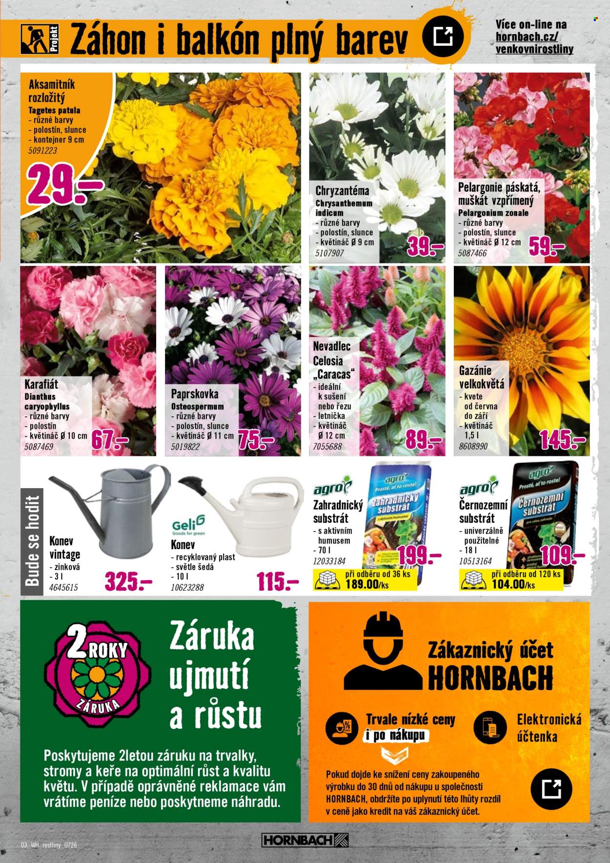 Leták HORNBACH - 15.7.2026 - 29.7.2026. Strana 3