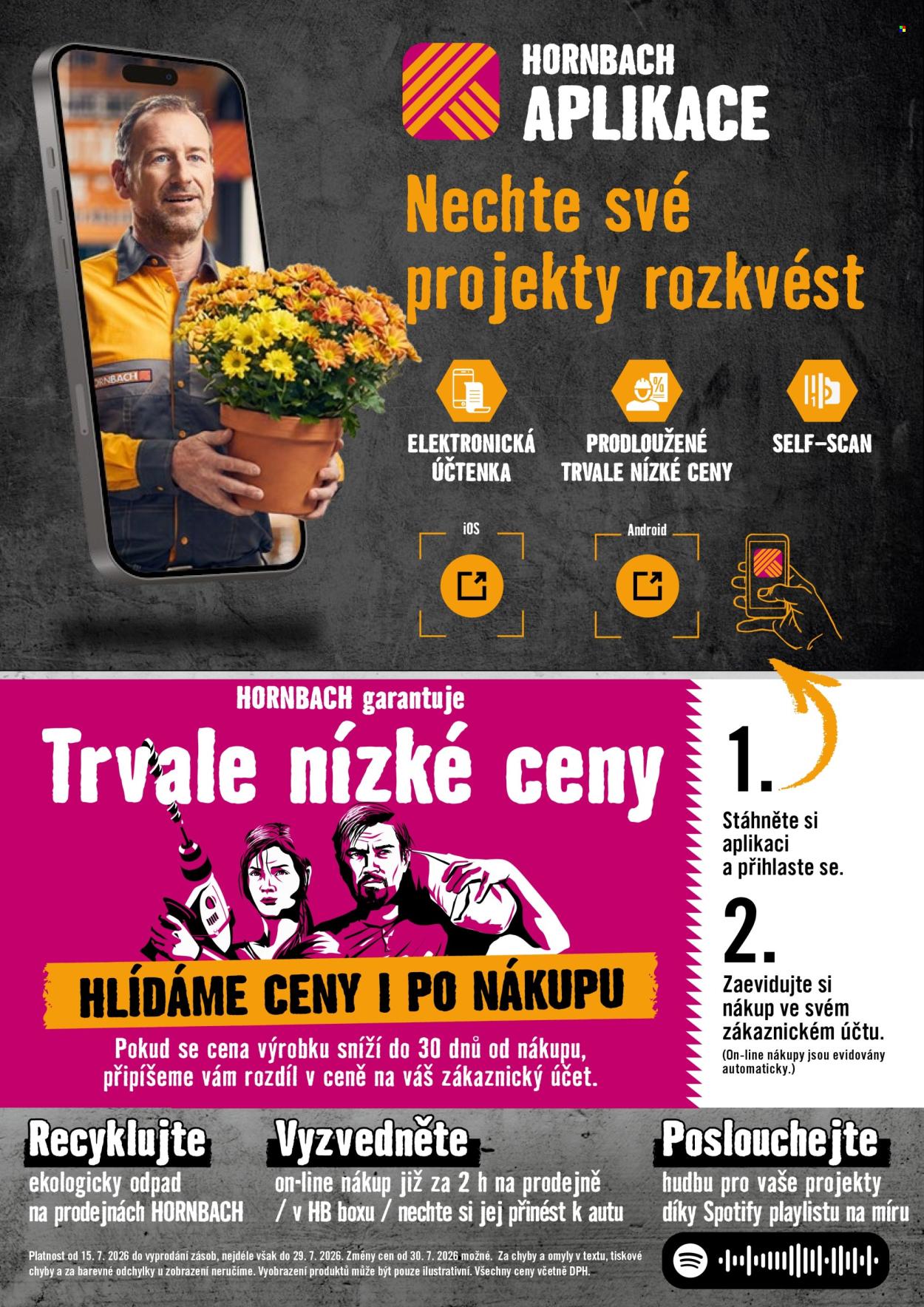 Leták HORNBACH - 15.7.2026 - 29.7.2026. Strana 10