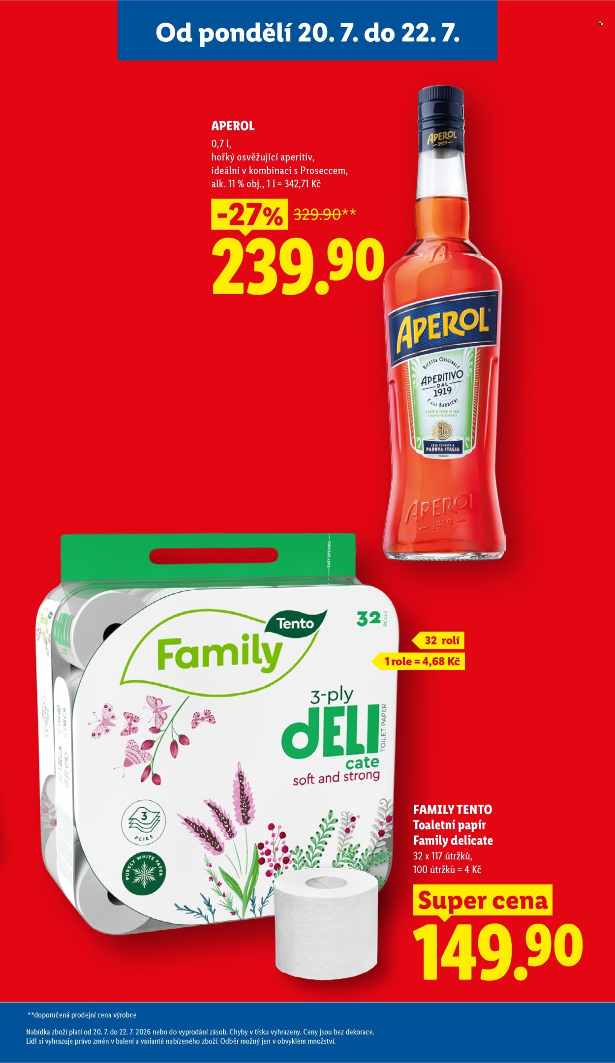 Leták Lidl - 20.7.2026 - 22.7.2026. Strana 9