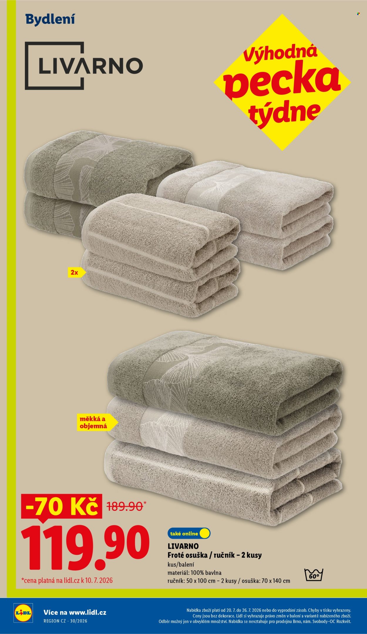 Leták Lidl - 20.7.2026 - 22.7.2026. Strana 10
