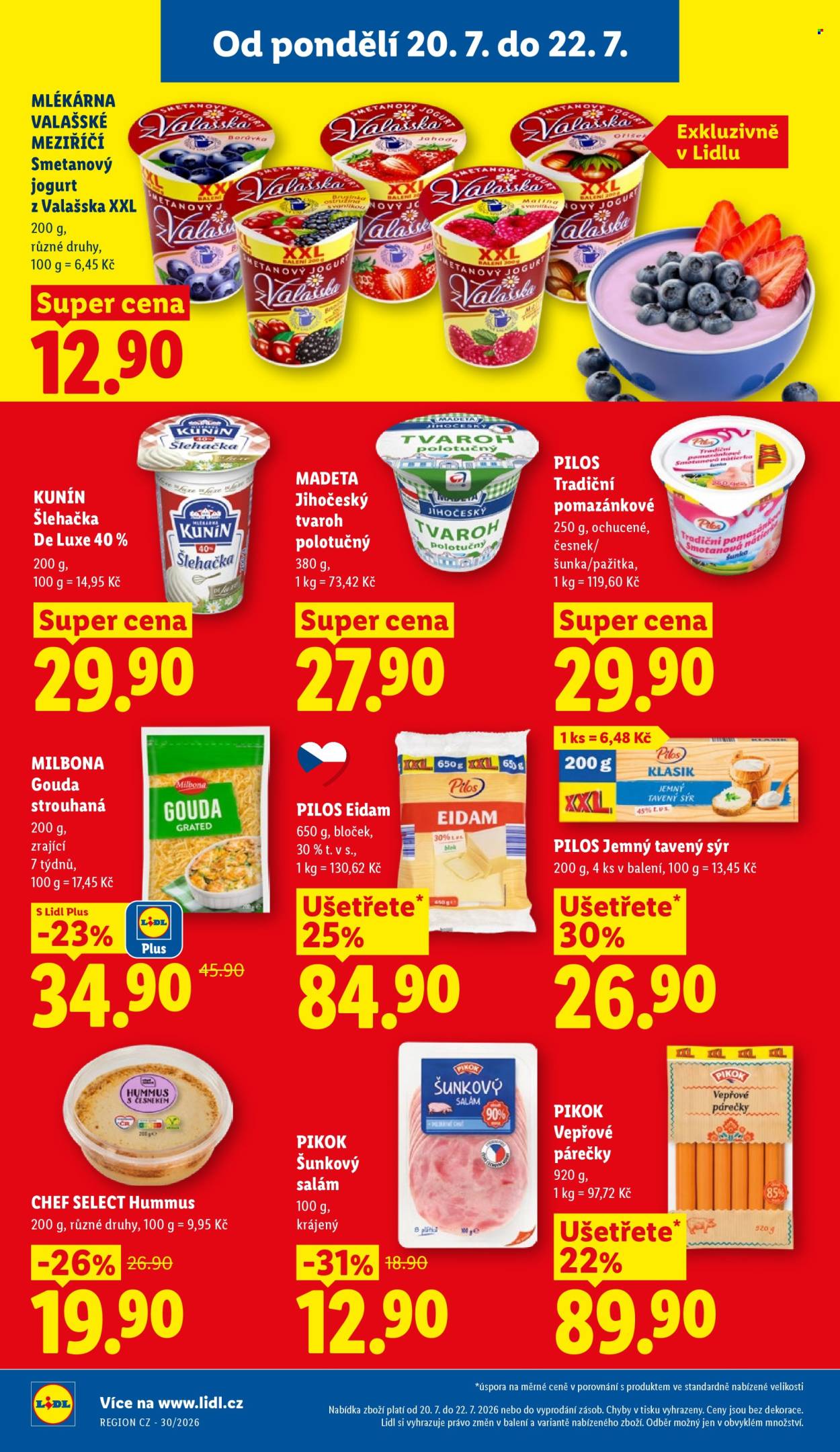 Leták Lidl - 20.7.2026 - 22.7.2026. Strana 16