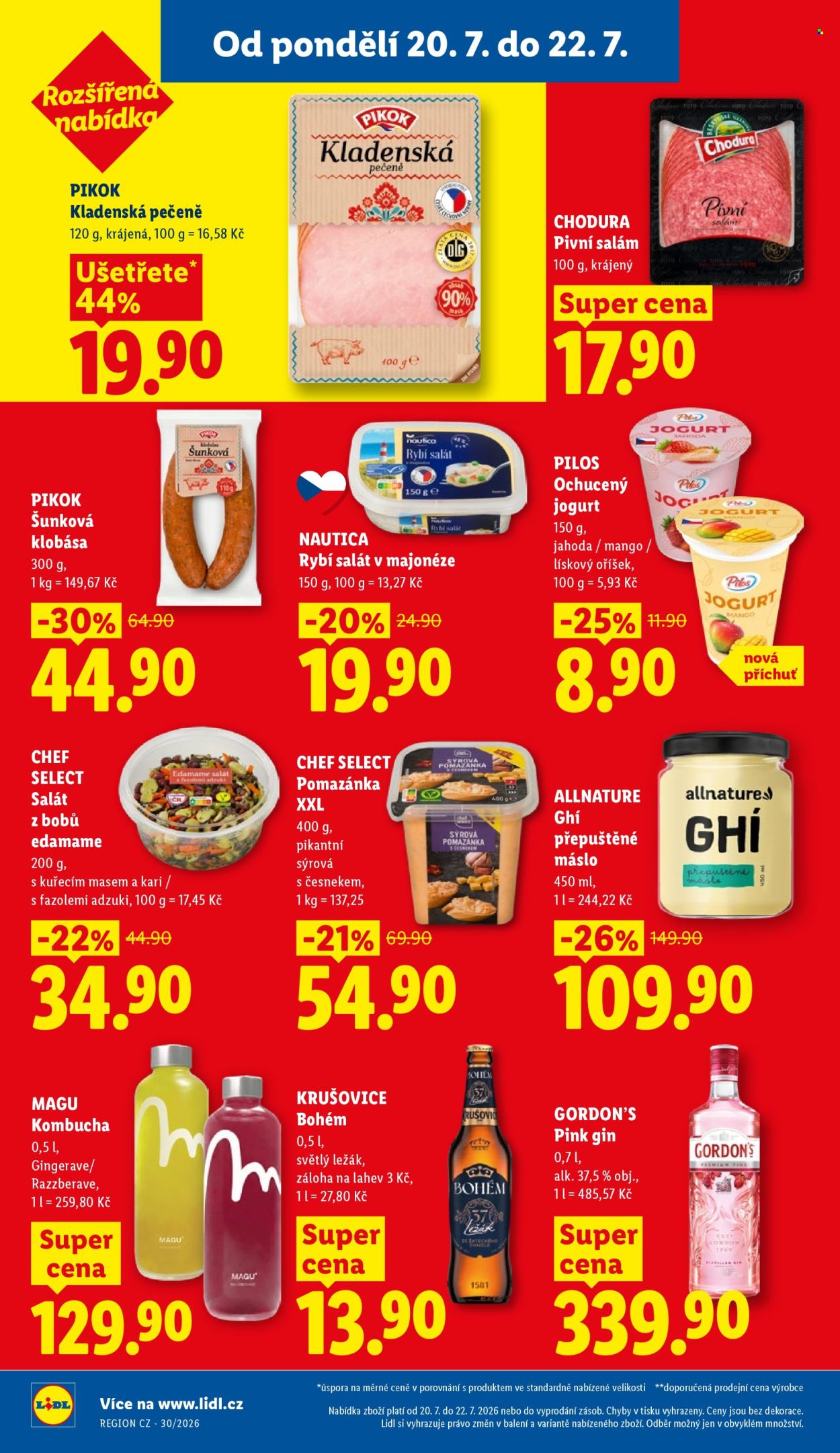 Leták Lidl - 20.7.2026 - 22.7.2026. Strana 20