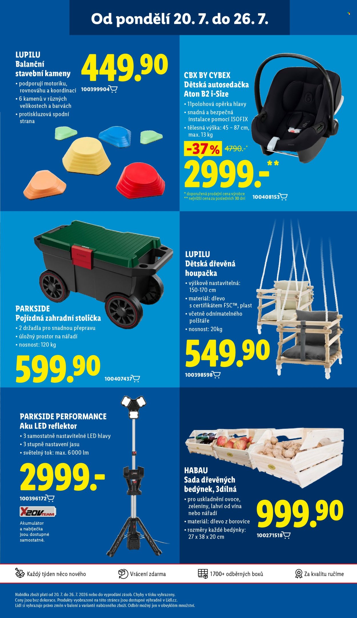 Leták Lidl - 20.7.2026 - 22.7.2026. Strana 45