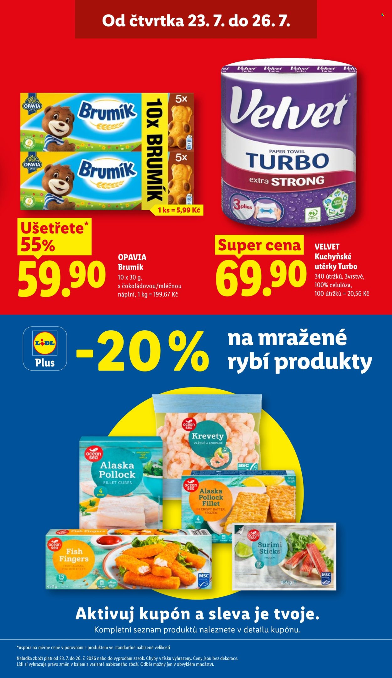 Leták Lidl - 23.7.2026 - 26.7.2026. Strana 3