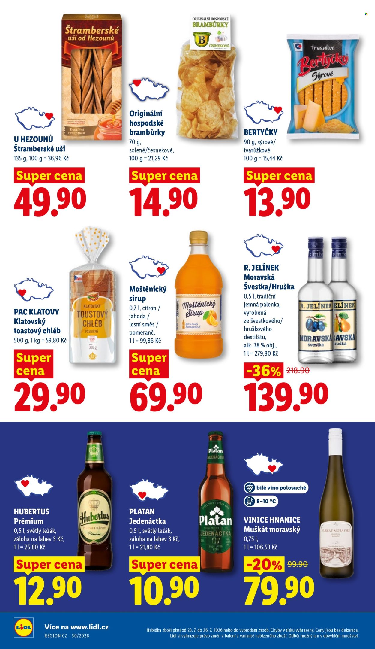 Leták Lidl - 23.7.2026 - 26.7.2026. Strana 18