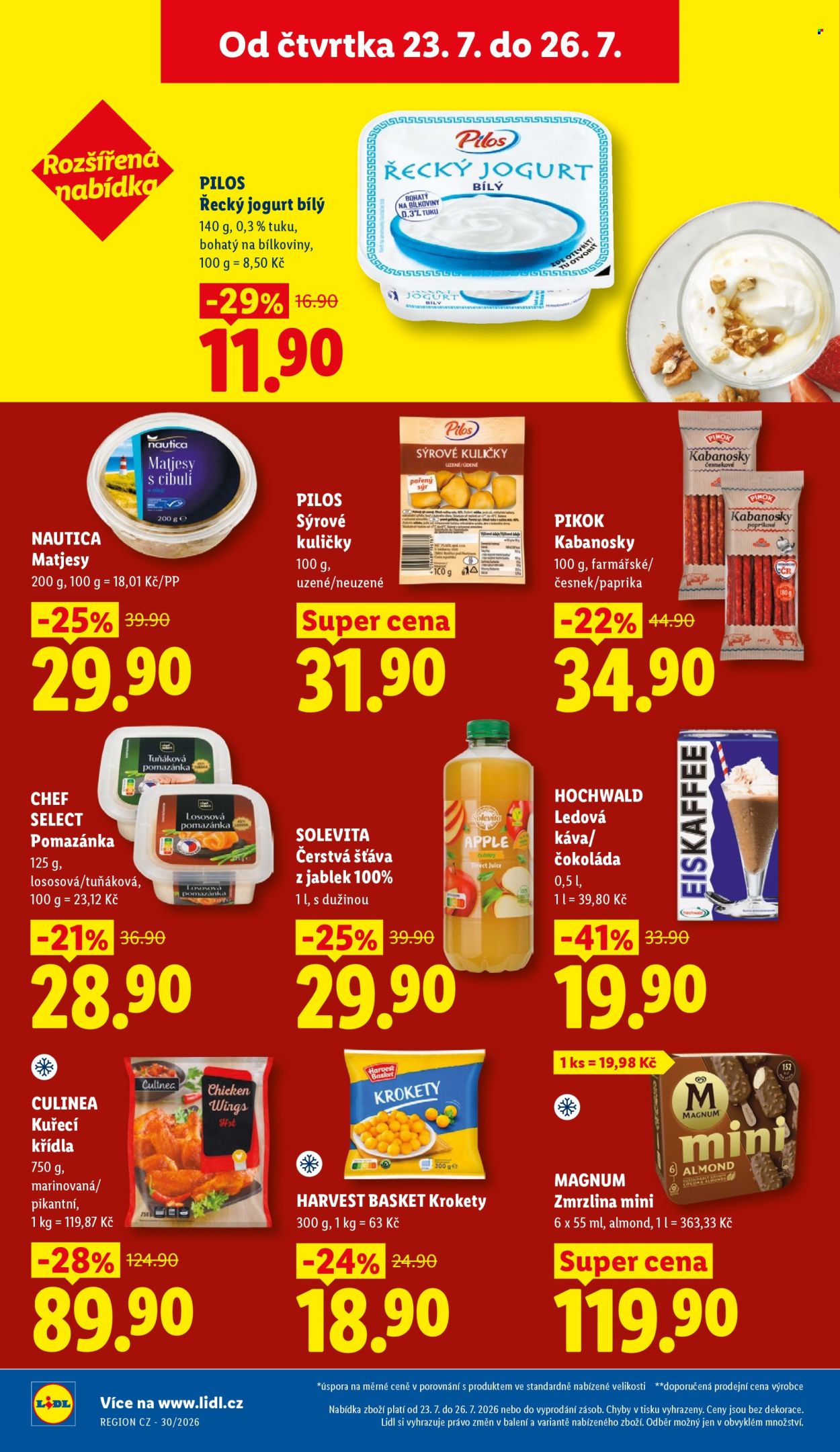 Leták Lidl - 23.7.2026 - 26.7.2026. Strana 26