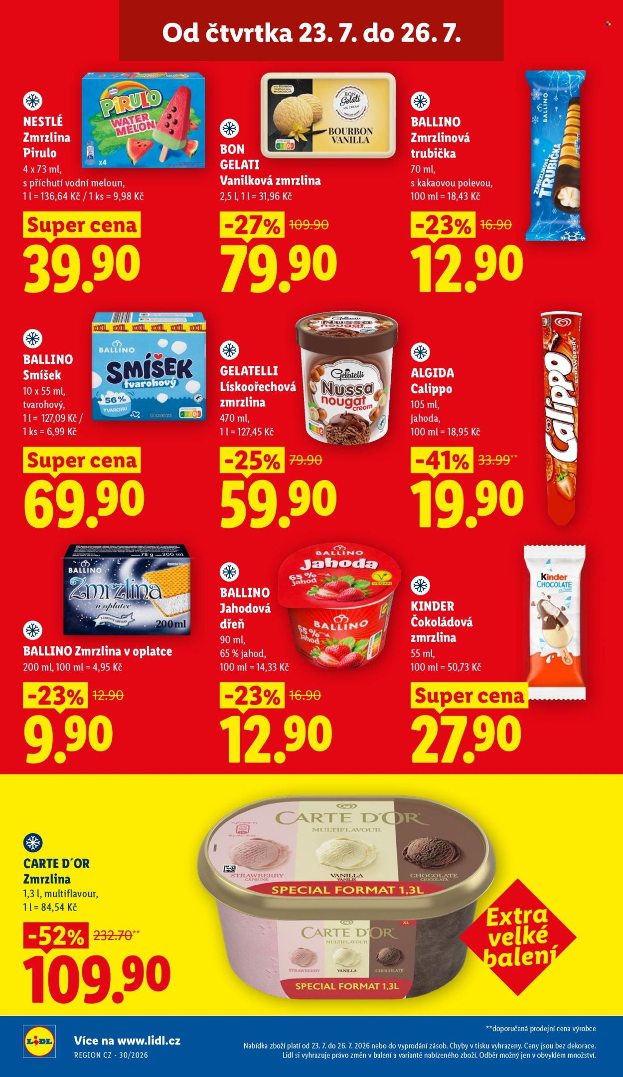 Leták Lidl - 23.7.2026 - 26.7.2026. Strana 28