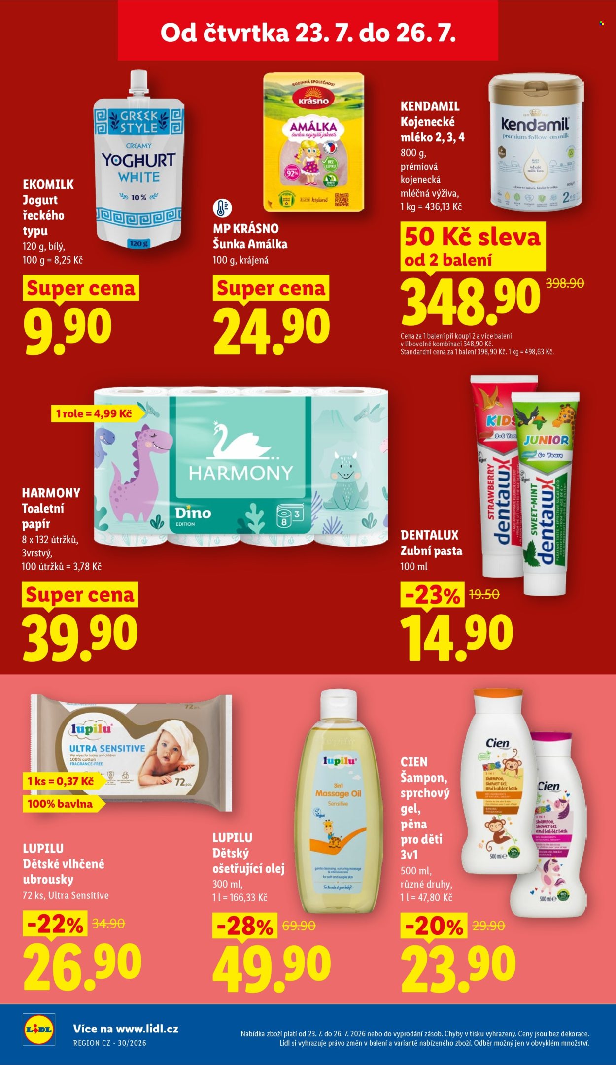 Leták Lidl - 23.7.2026 - 26.7.2026. Strana 40