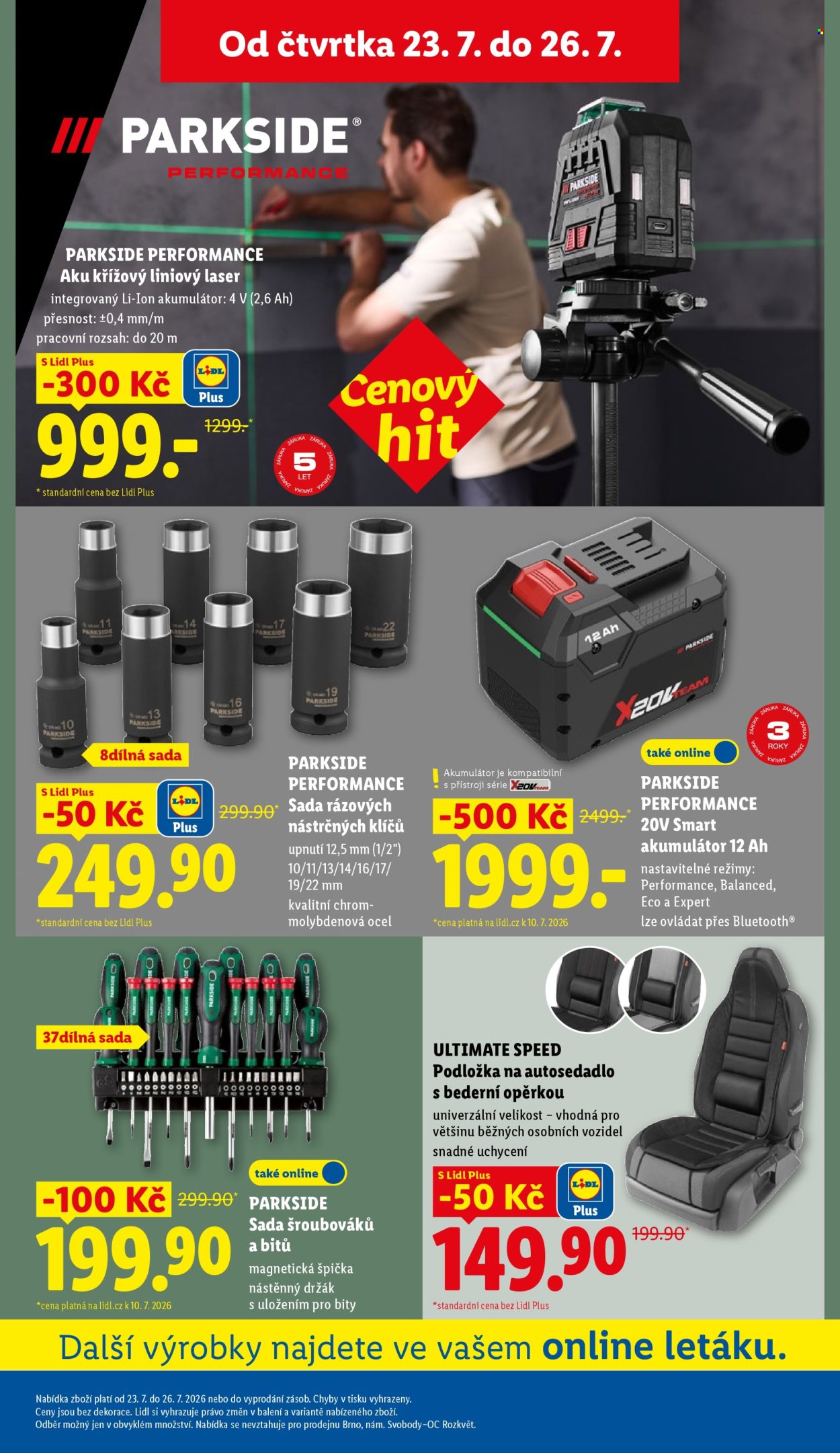 Leták Lidl - 23.7.2026 - 26.7.2026. Strana 43