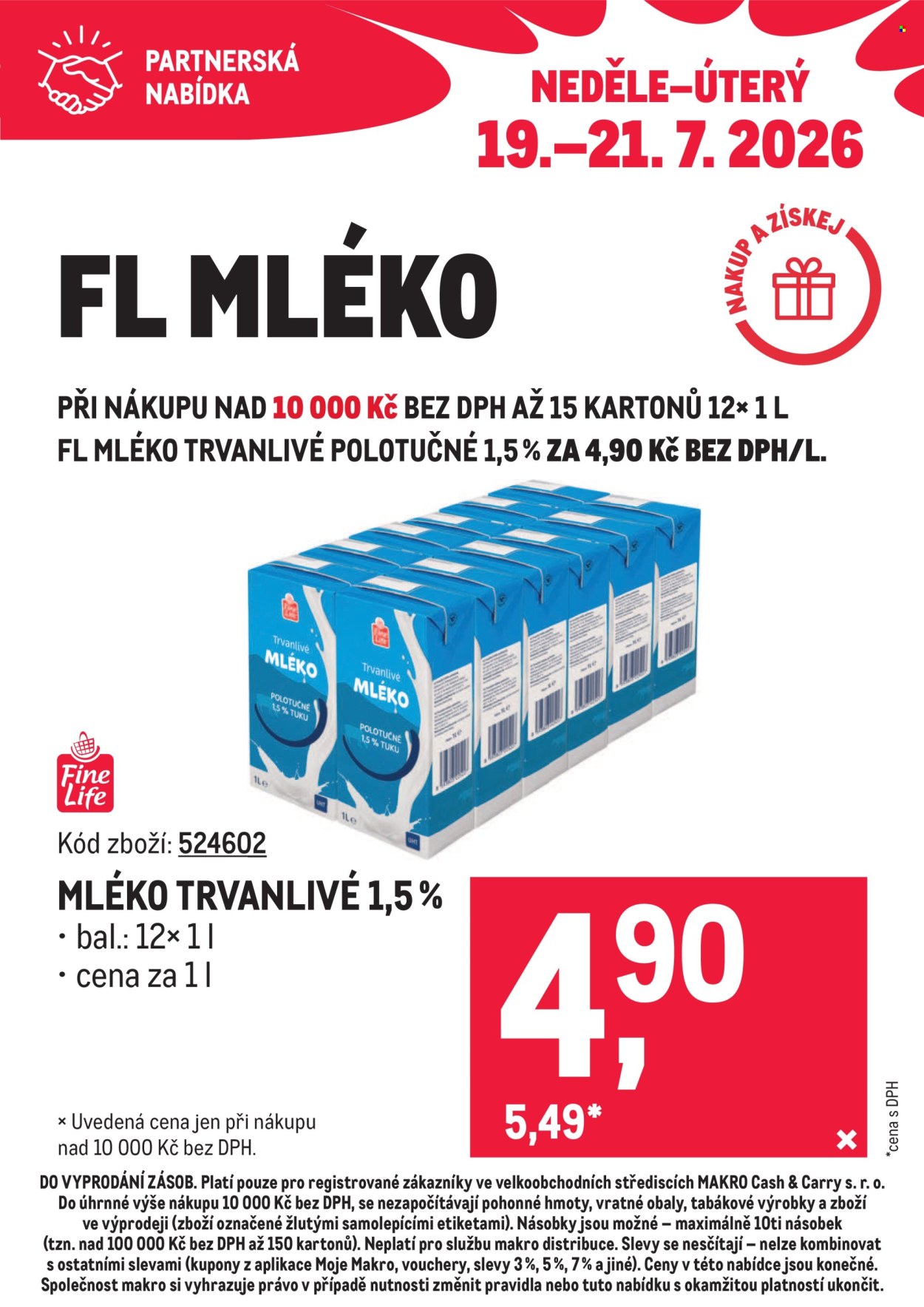 Leták MAKRO - 19.7.2026 - 21.7.2026. Strana 2