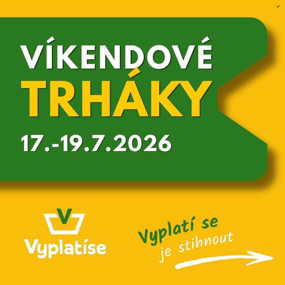 Leták Vyplatíse - 17.7.2026 - 19.7.2026. Strana 1