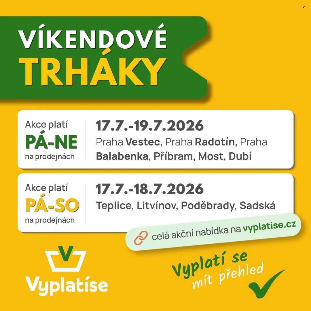 Leták Vyplatíse - 17.7.2026 - 19.7.2026. Strana 7