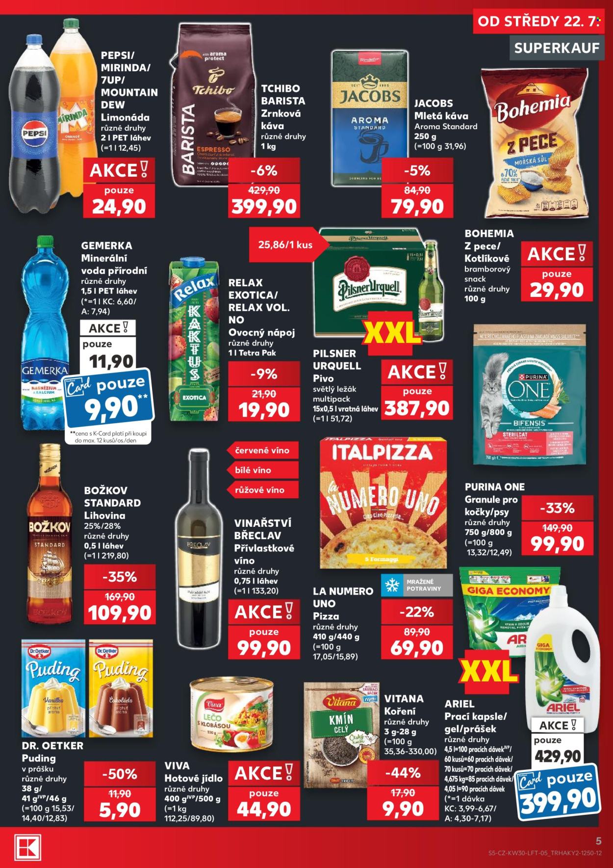 Leták Kaufland - 22.7.2026 - 28.7.2026. Strana 5