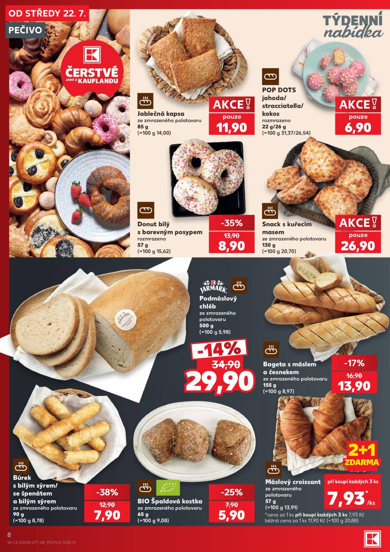 Leták Kaufland - 22.7.2026 - 28.7.2026. Strana 8