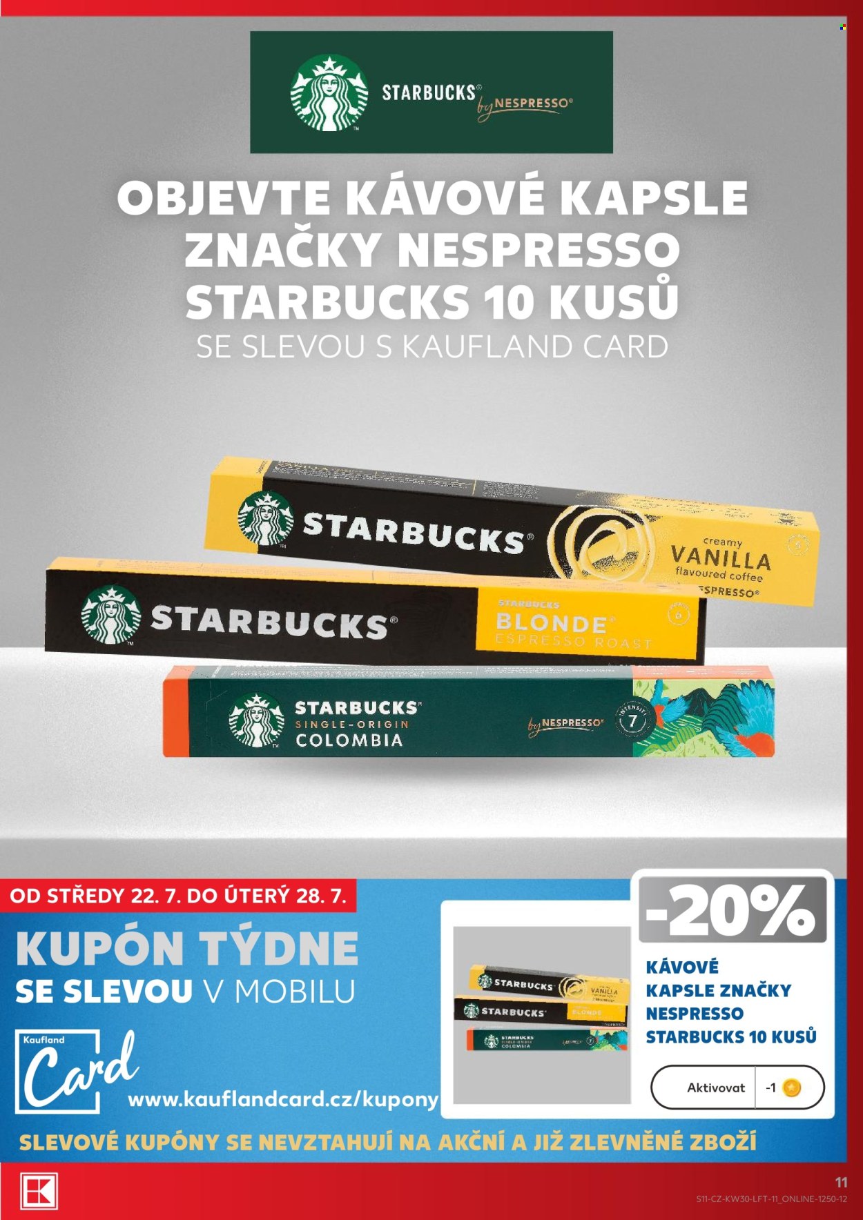 Leták Kaufland - 22.7.2026 - 28.7.2026. Strana 11