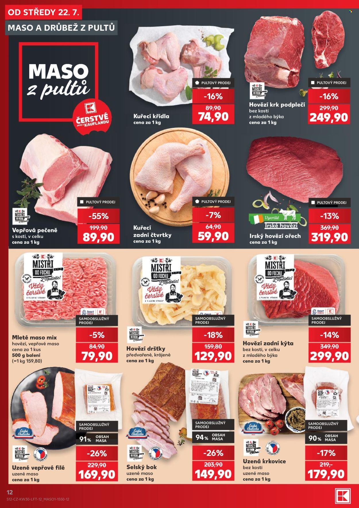 Leták Kaufland - 22.7.2026 - 28.7.2026. Strana 12