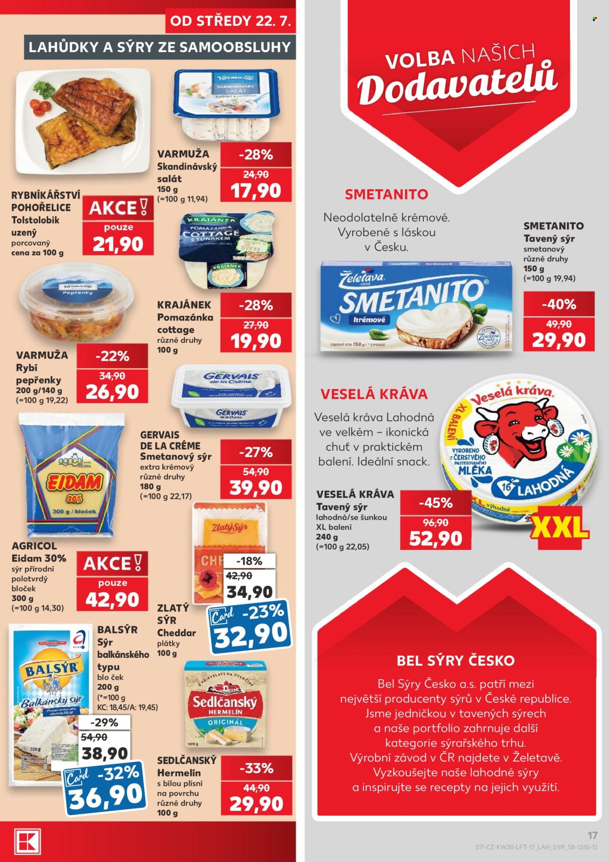 Leták Kaufland - 22.7.2026 - 28.7.2026. Strana 17