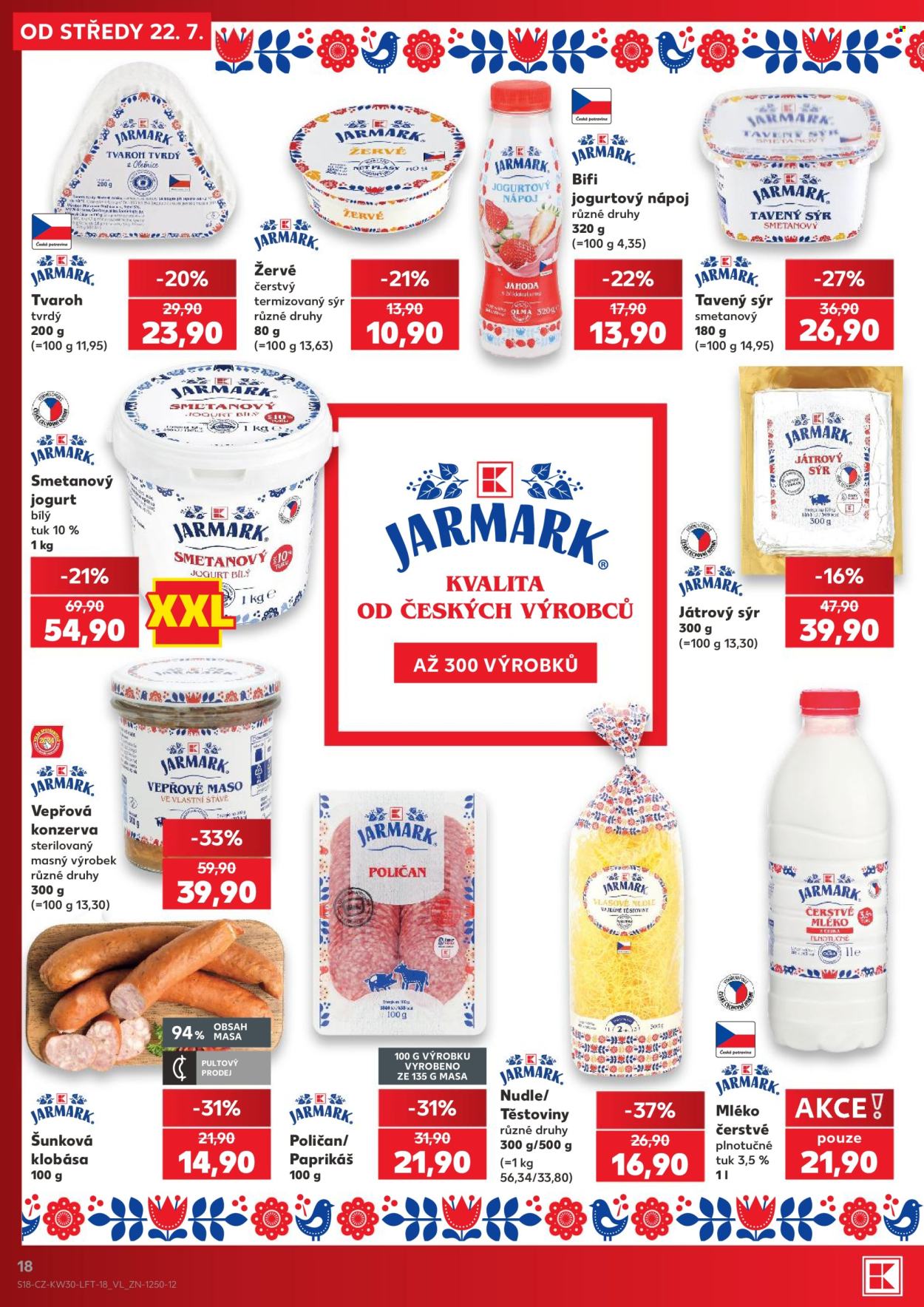 Leták Kaufland - 22.7.2026 - 28.7.2026. Strana 18