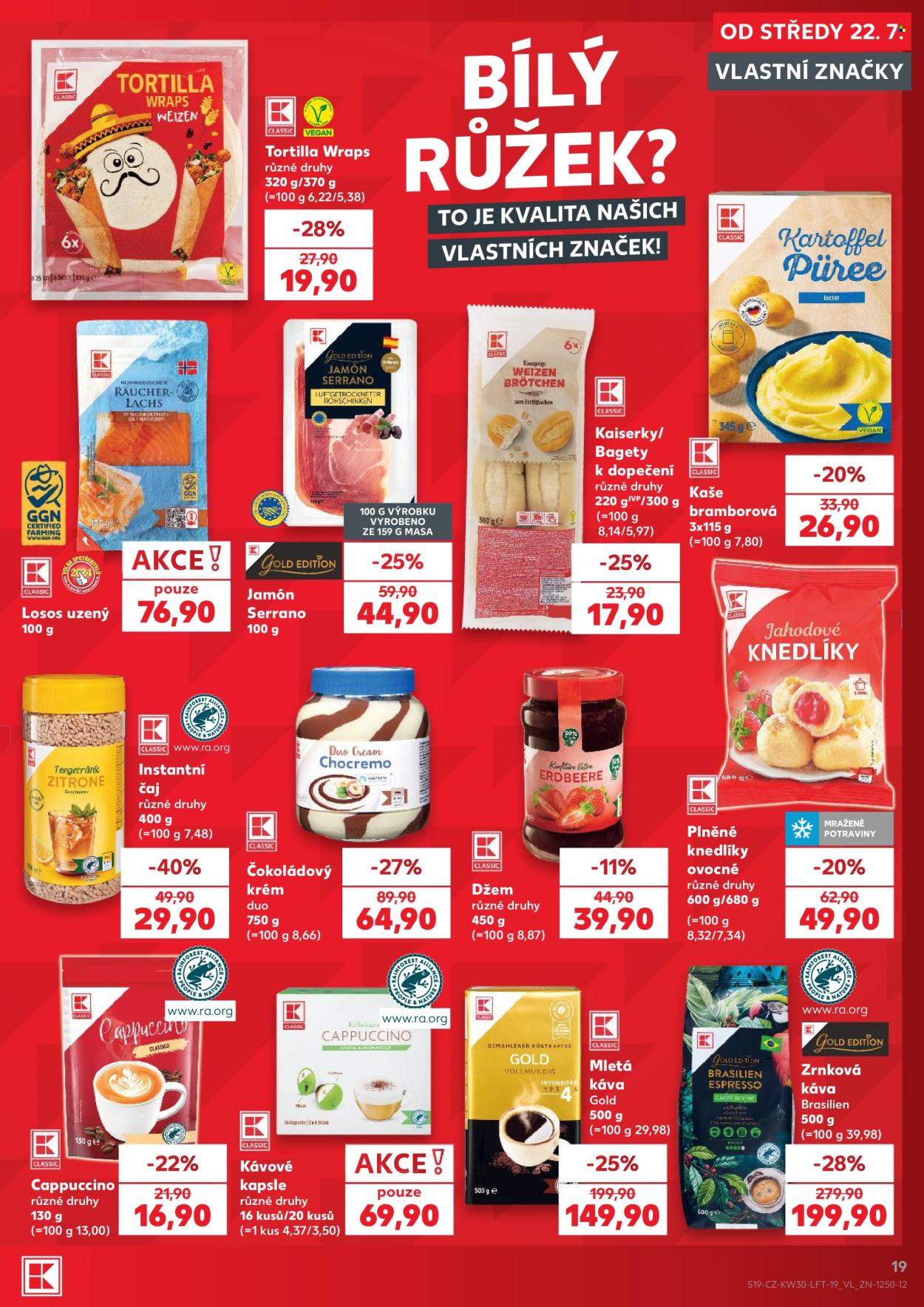 Leták Kaufland - 22.7.2026 - 28.7.2026. Strana 19