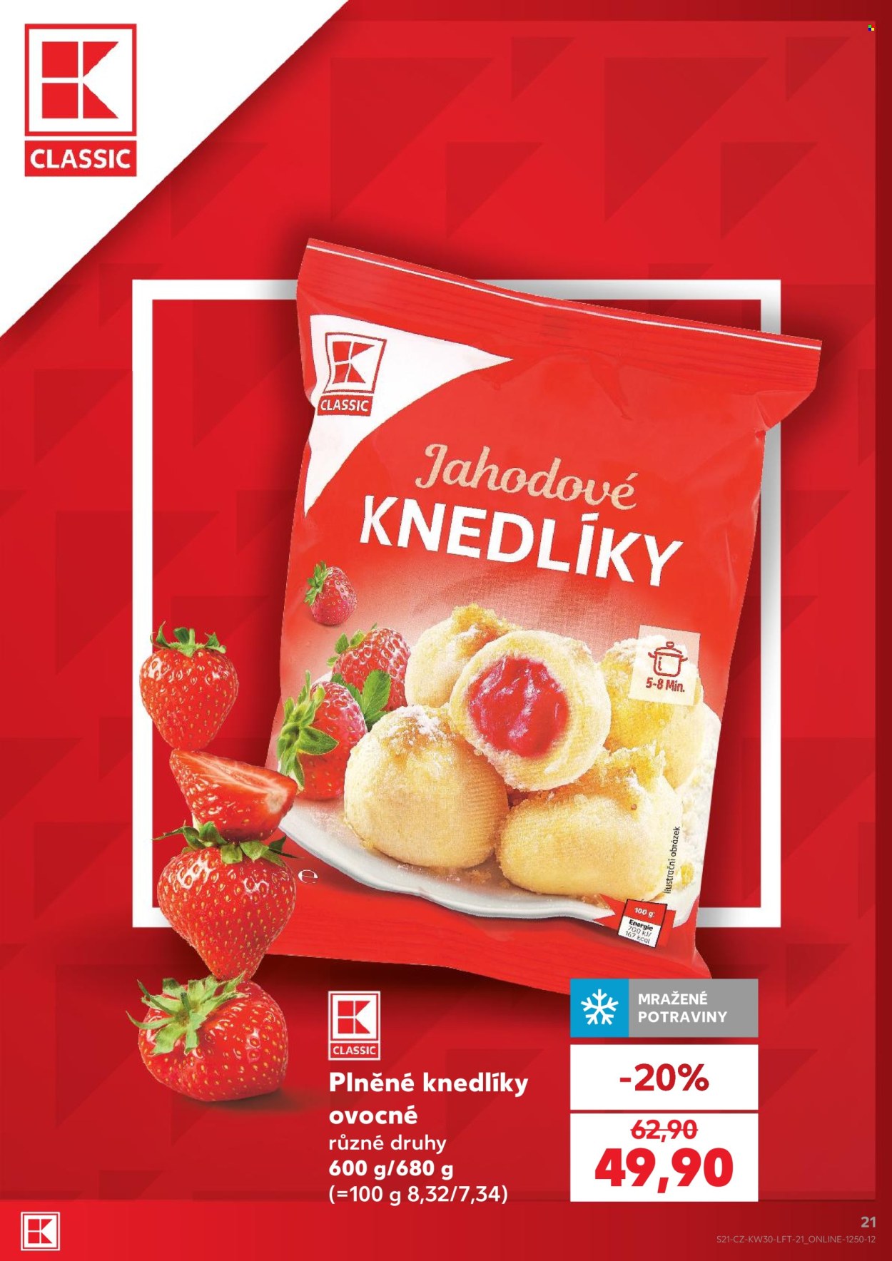 Leták Kaufland - 22.7.2026 - 28.7.2026. Strana 21