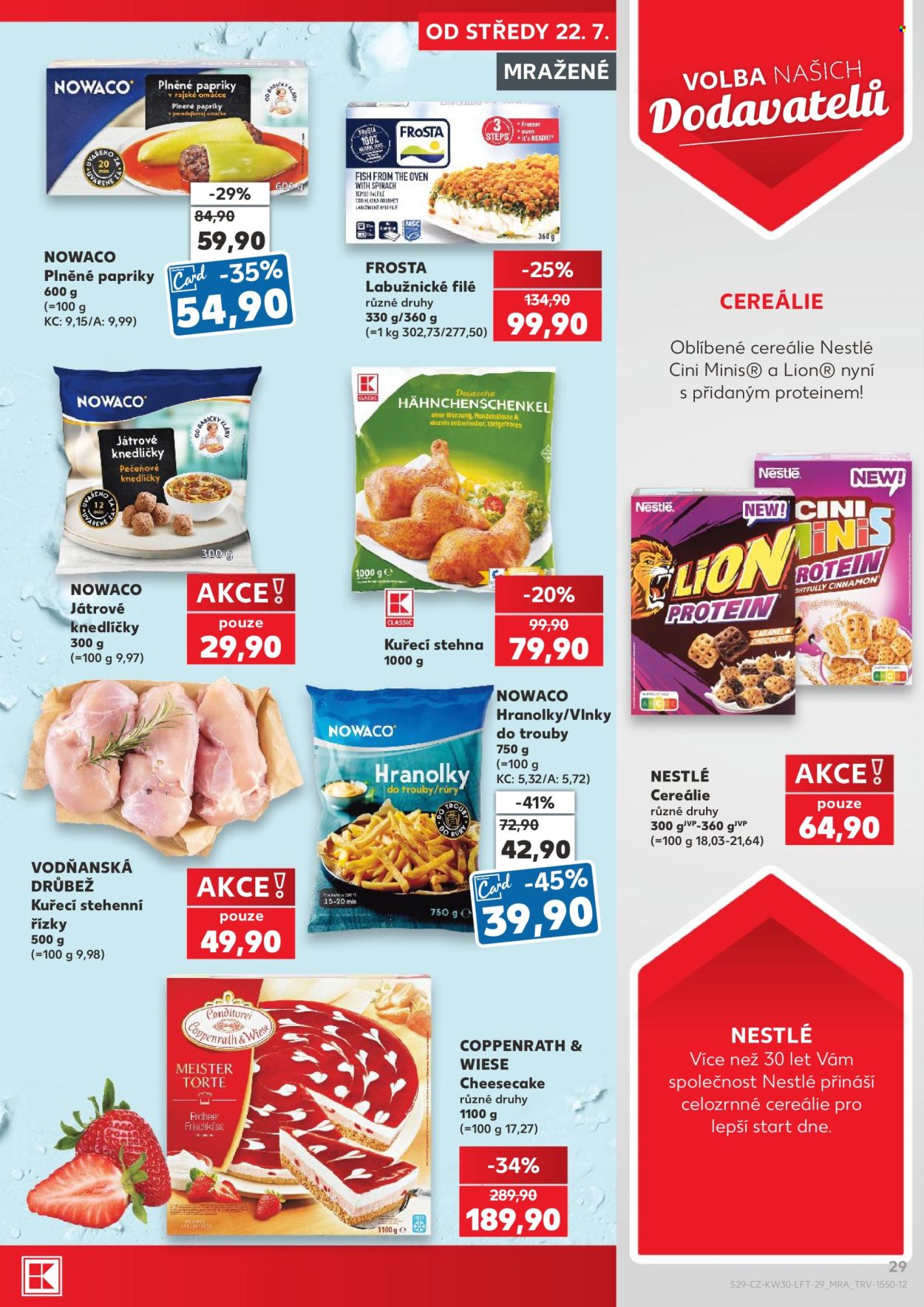 Leták Kaufland - 22.7.2026 - 28.7.2026. Strana 29