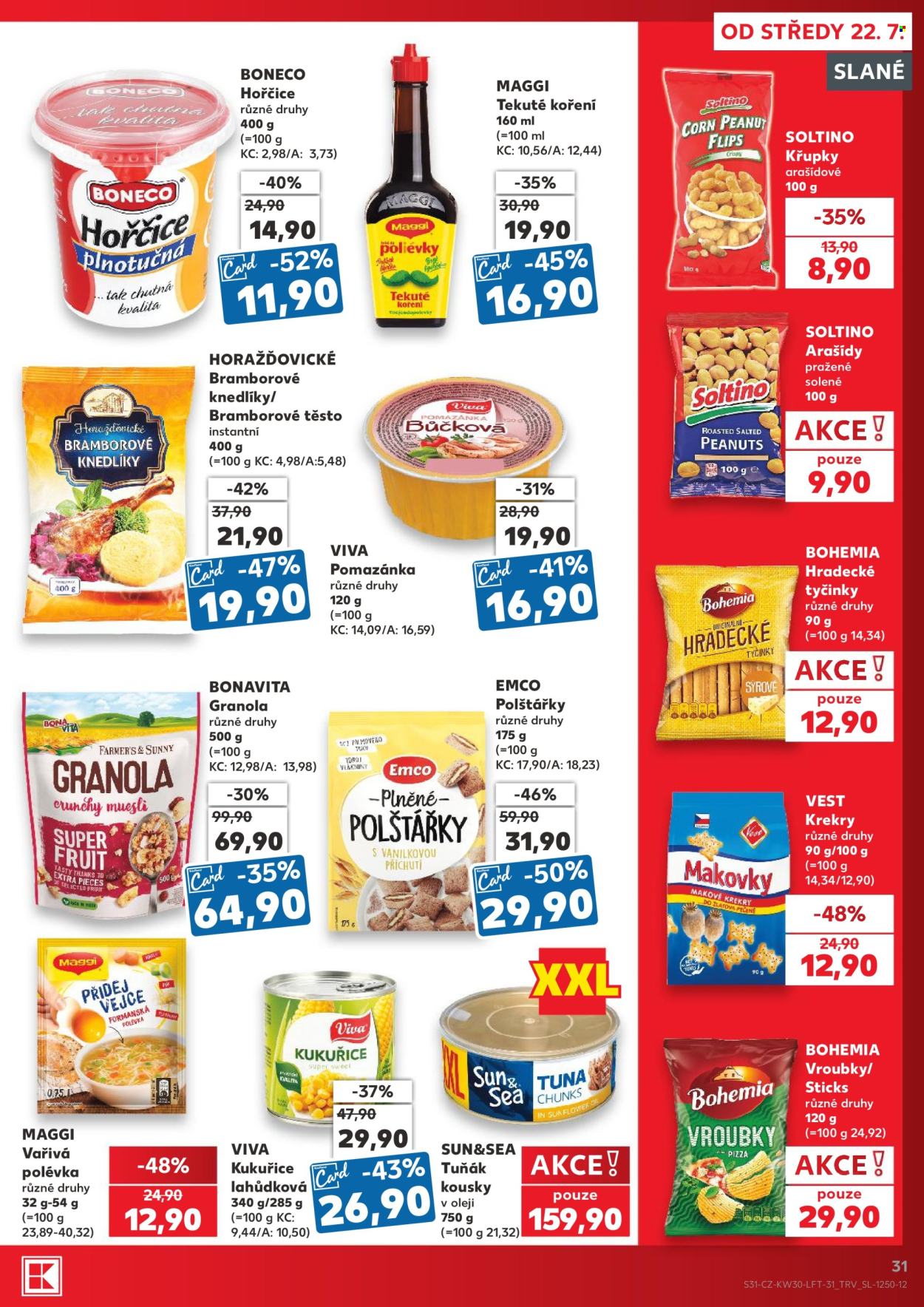 Leták Kaufland - 22.7.2026 - 28.7.2026. Strana 31