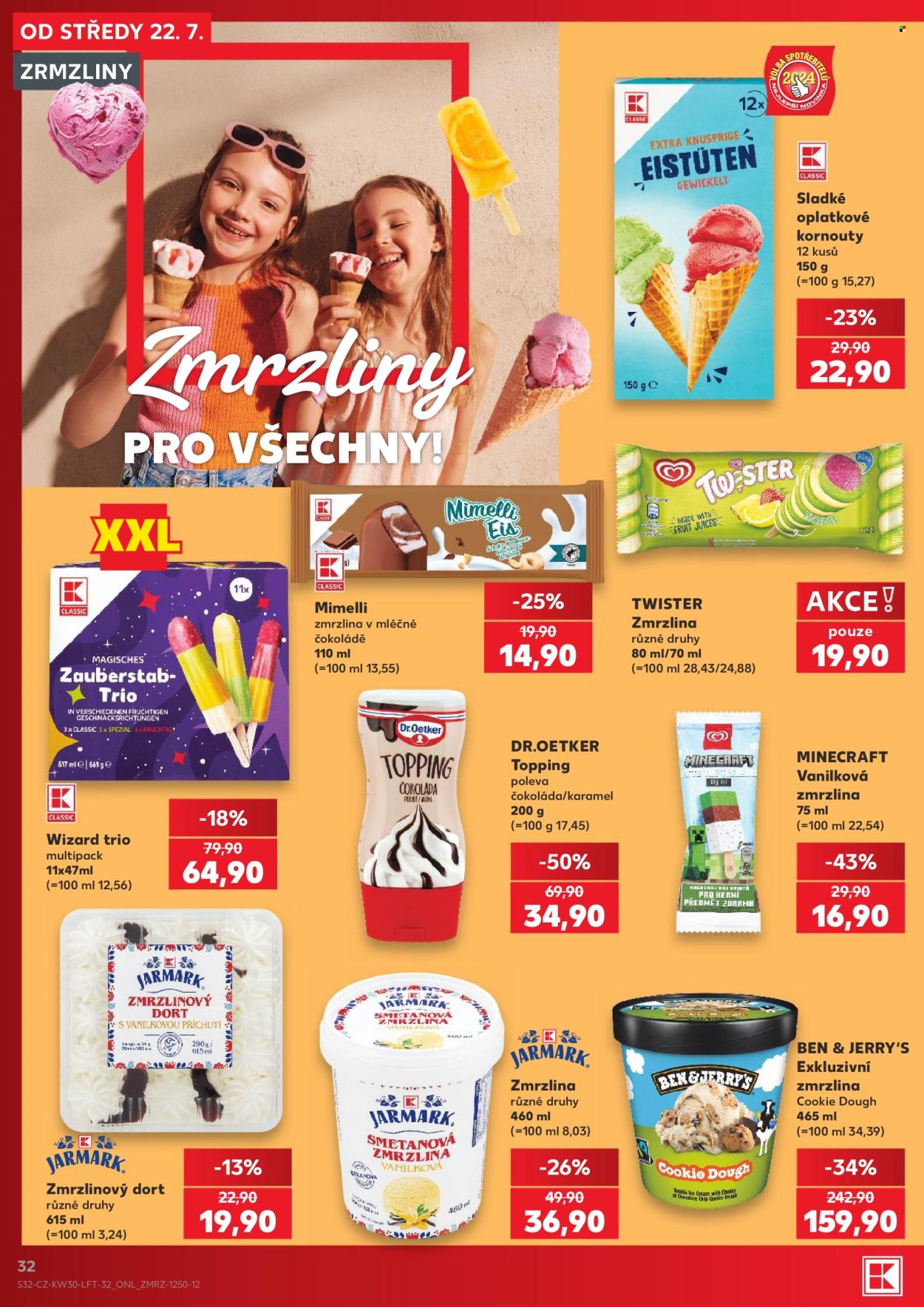 Leták Kaufland - 22.7.2026 - 28.7.2026. Strana 32