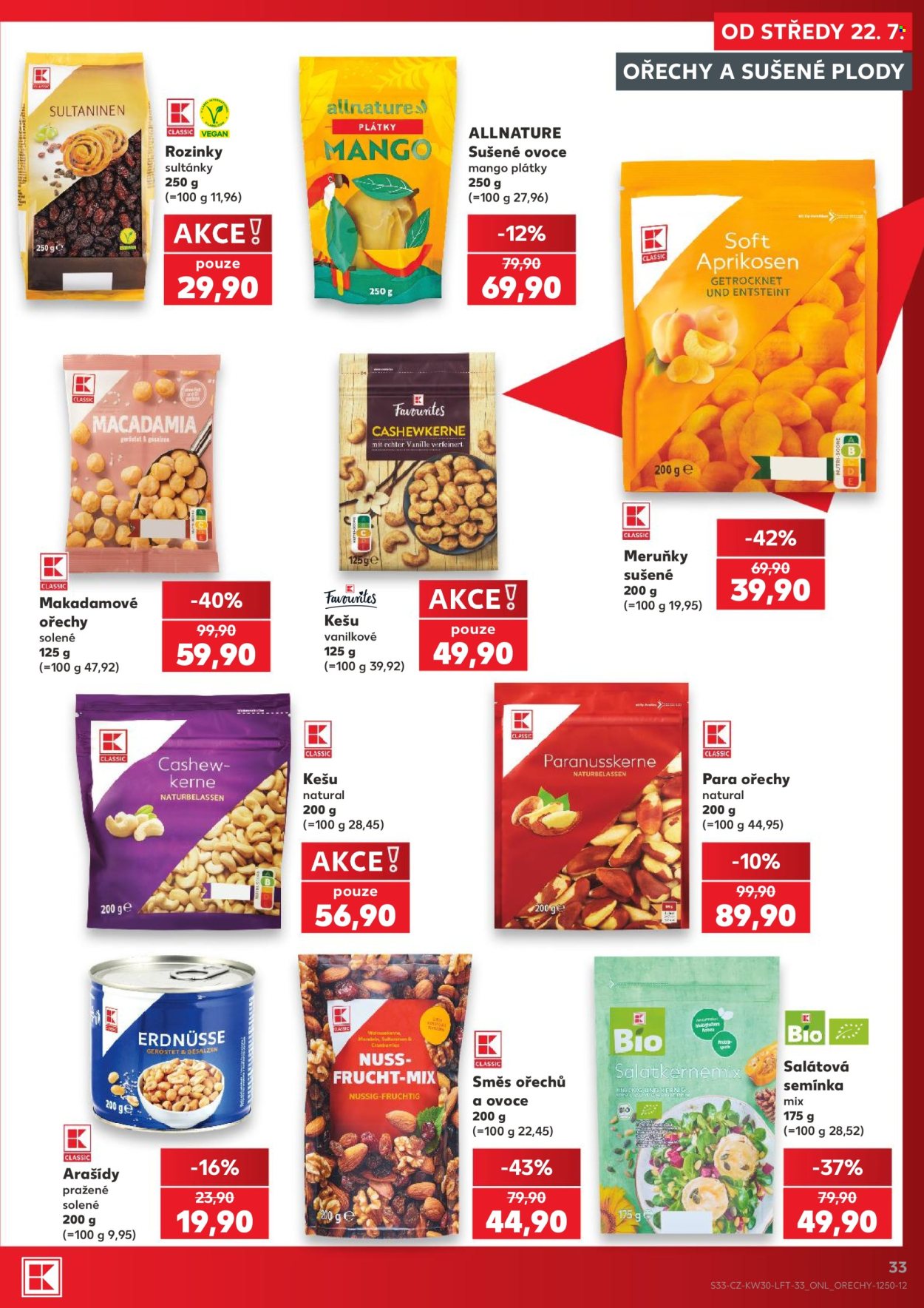 Leták Kaufland - 22.7.2026 - 28.7.2026. Strana 33