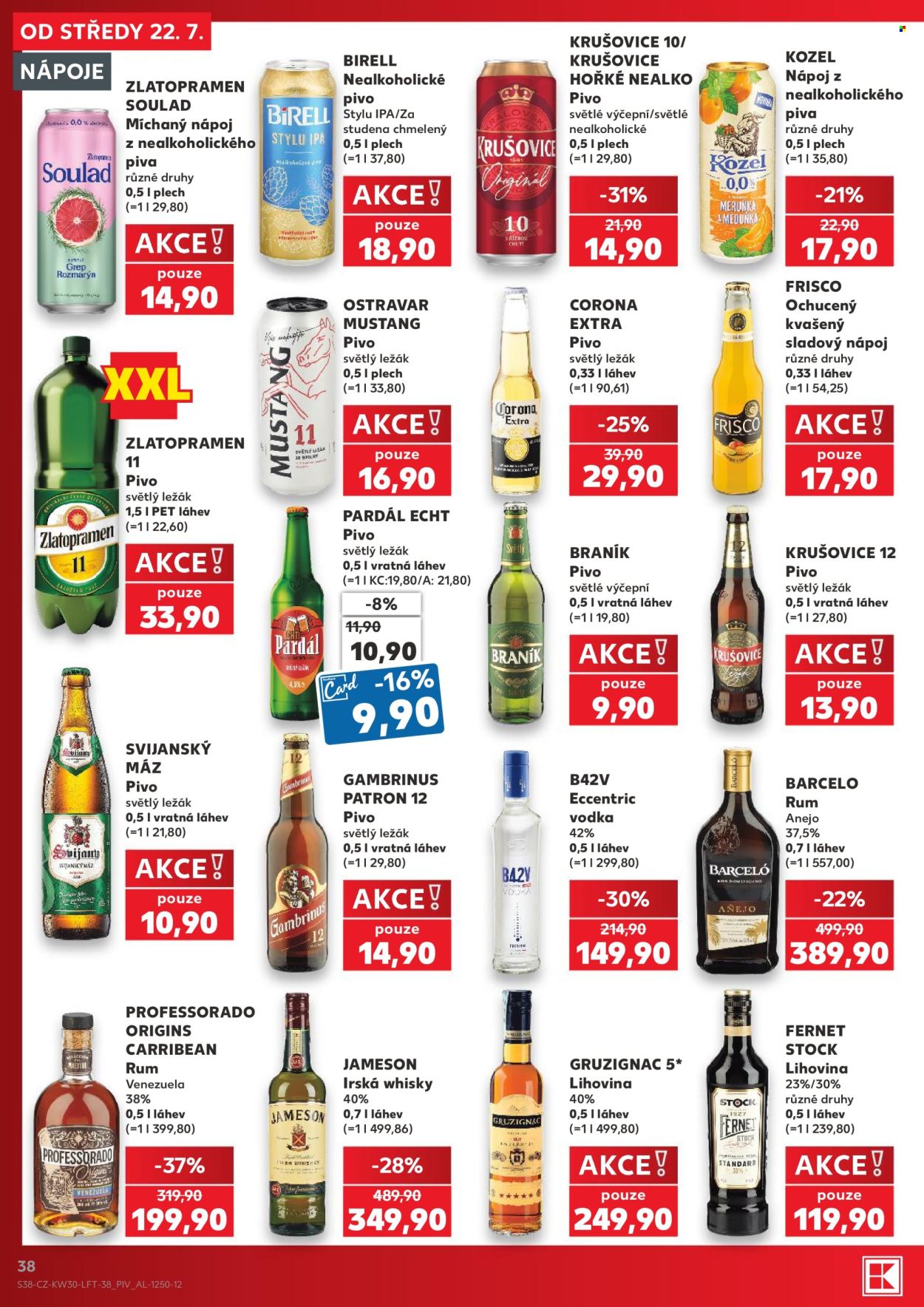 Leták Kaufland - 22.7.2026 - 28.7.2026. Strana 38
