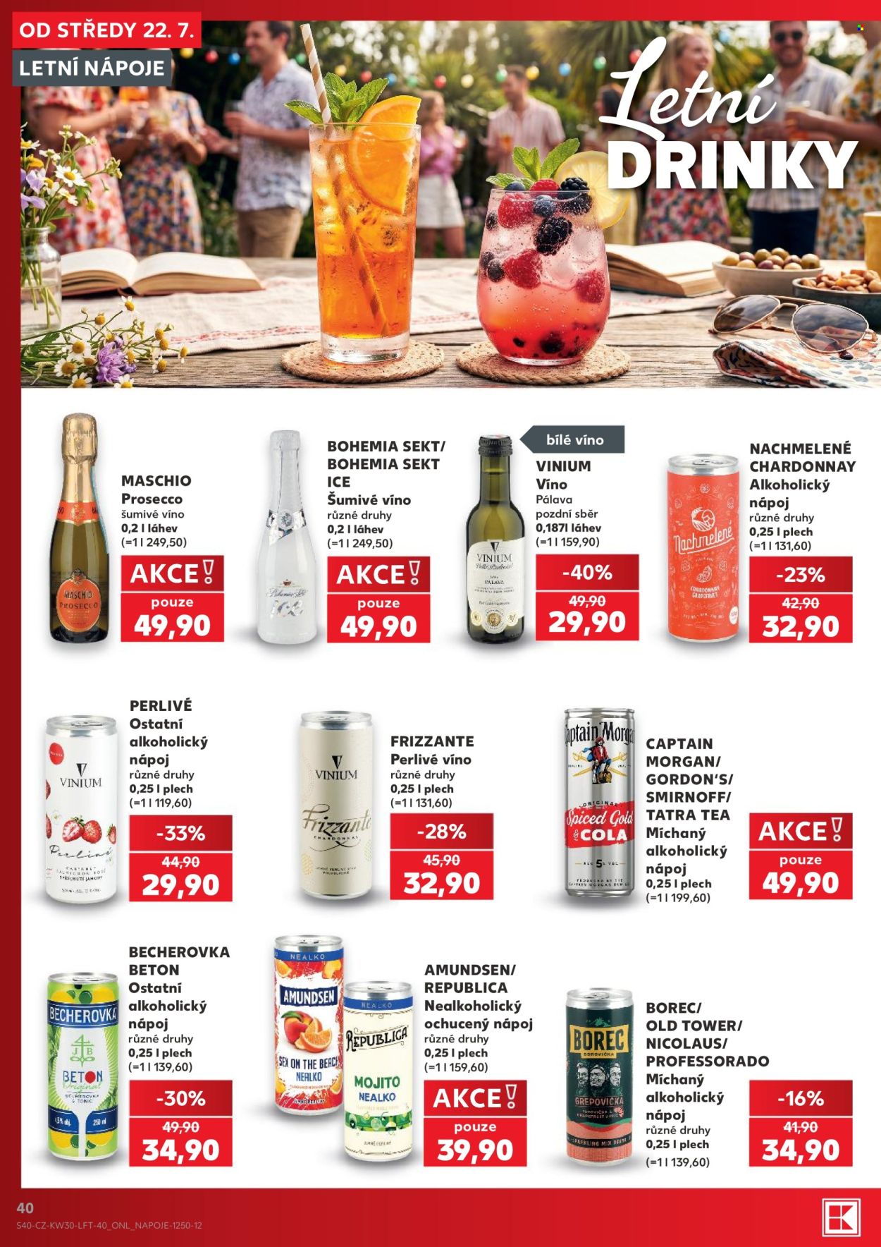 Leták Kaufland - 22.7.2026 - 28.7.2026. Strana 40