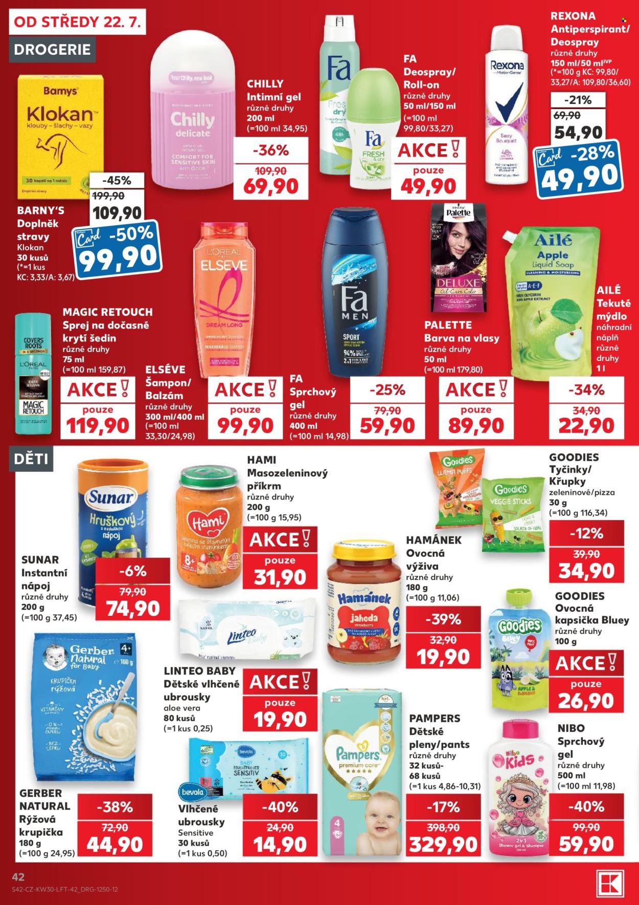 Leták Kaufland - 22.7.2026 - 28.7.2026. Strana 42