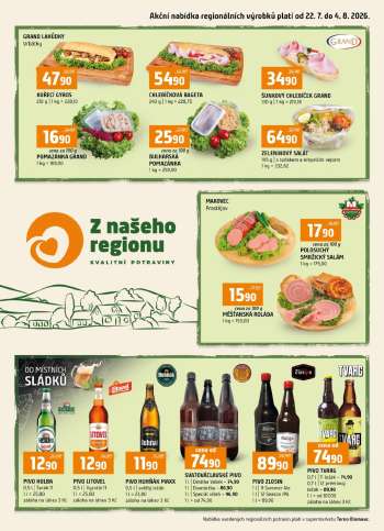Leták coop TERNO - 22.7.2026 - 4.8.2026.