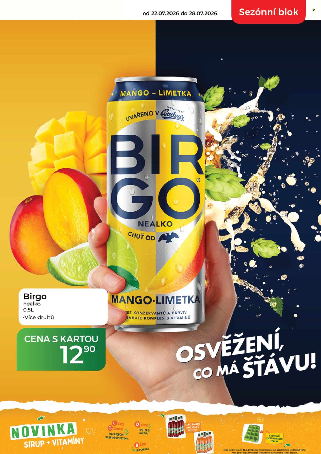 Leták Tamda Foods - 22.7.2026 - 28.7.2026. Strana 9